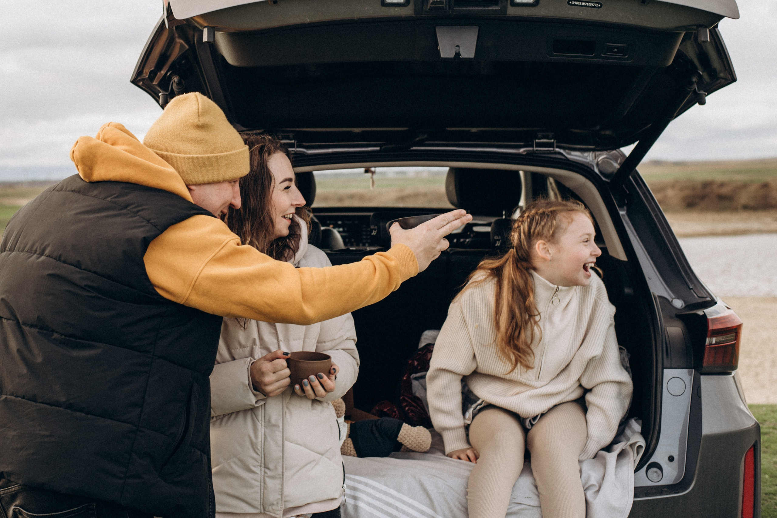 Миша, Настя и Лера