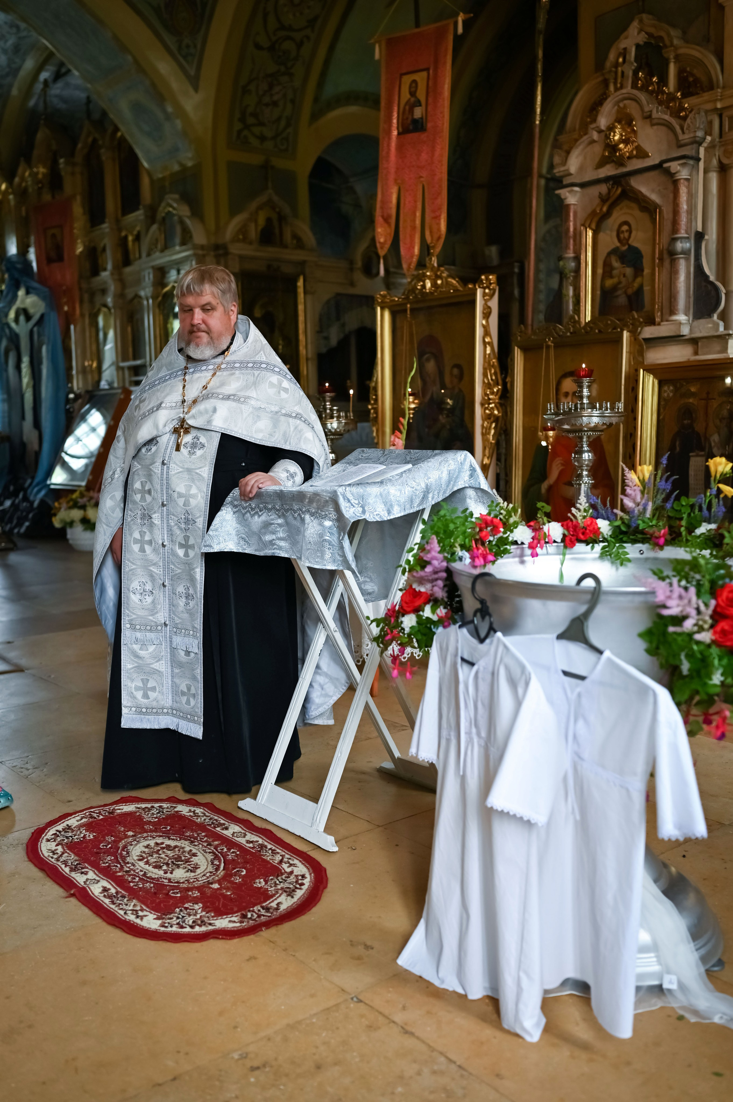 Крещение Владимира, Полины Вероники. Семейный фотограф в г. Воскресенск Наталия Молева
