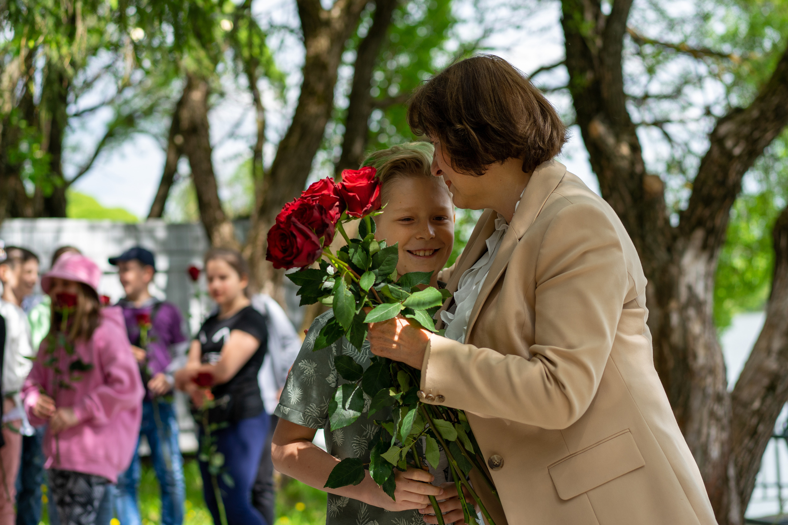 Выпускной начальной школы. Семейный и детский фотограф