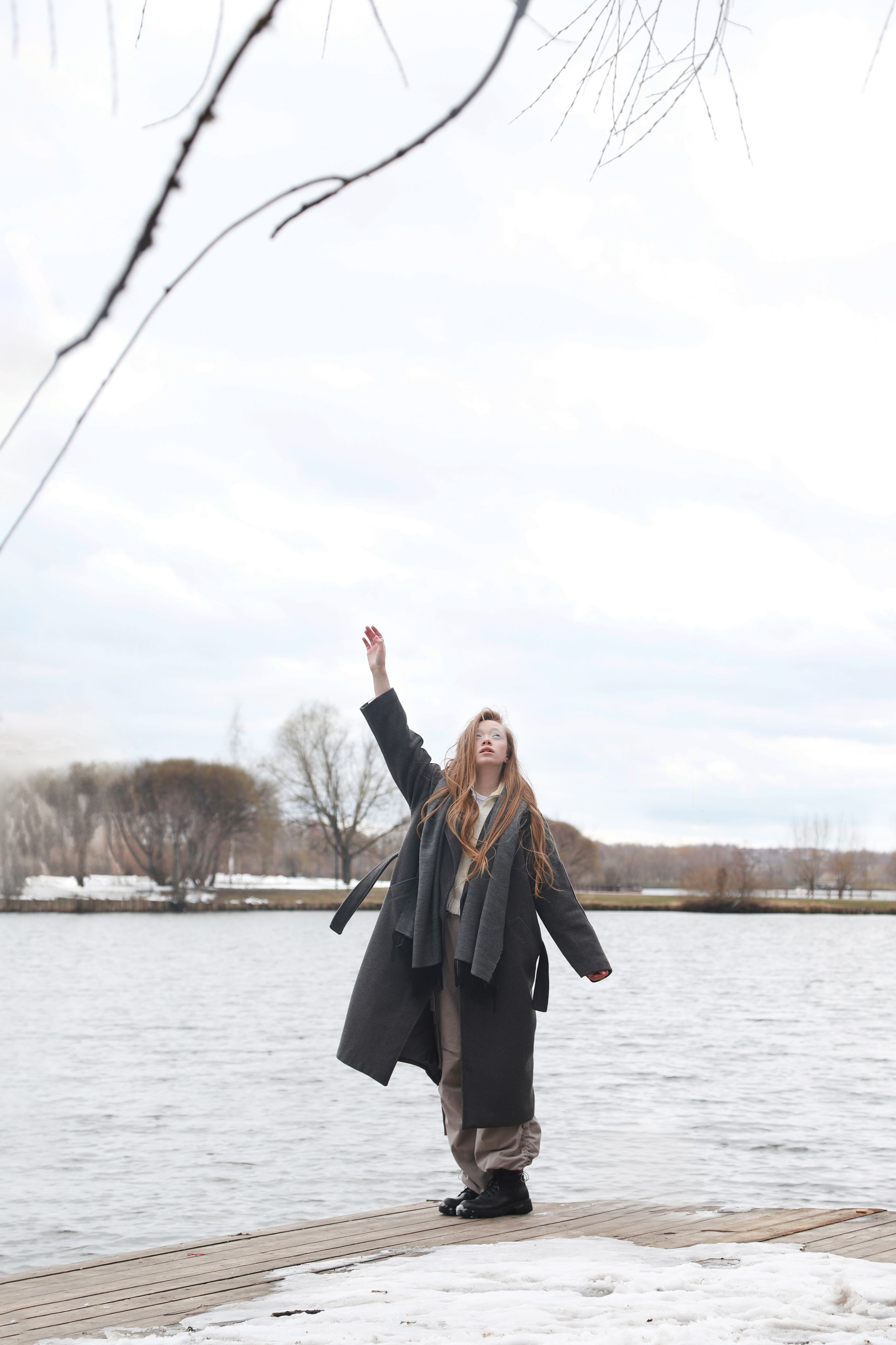 Фотосессия для Татьяны в весеннем парке. Портретный фотограф в Москве Антонина Коршунова