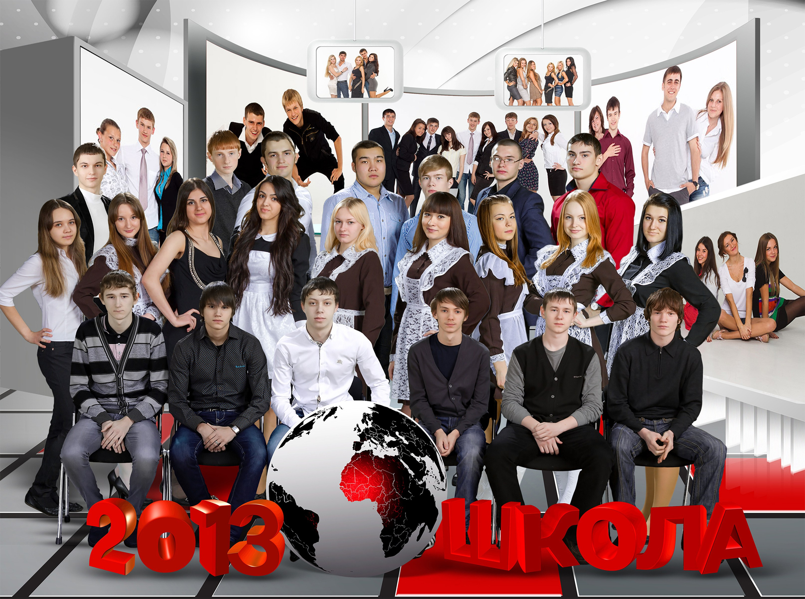 Шаблон 36 Старшая школа «Интерьер». Medlori fotobook Выпускные альбомы в Липецке Лариса Медведева