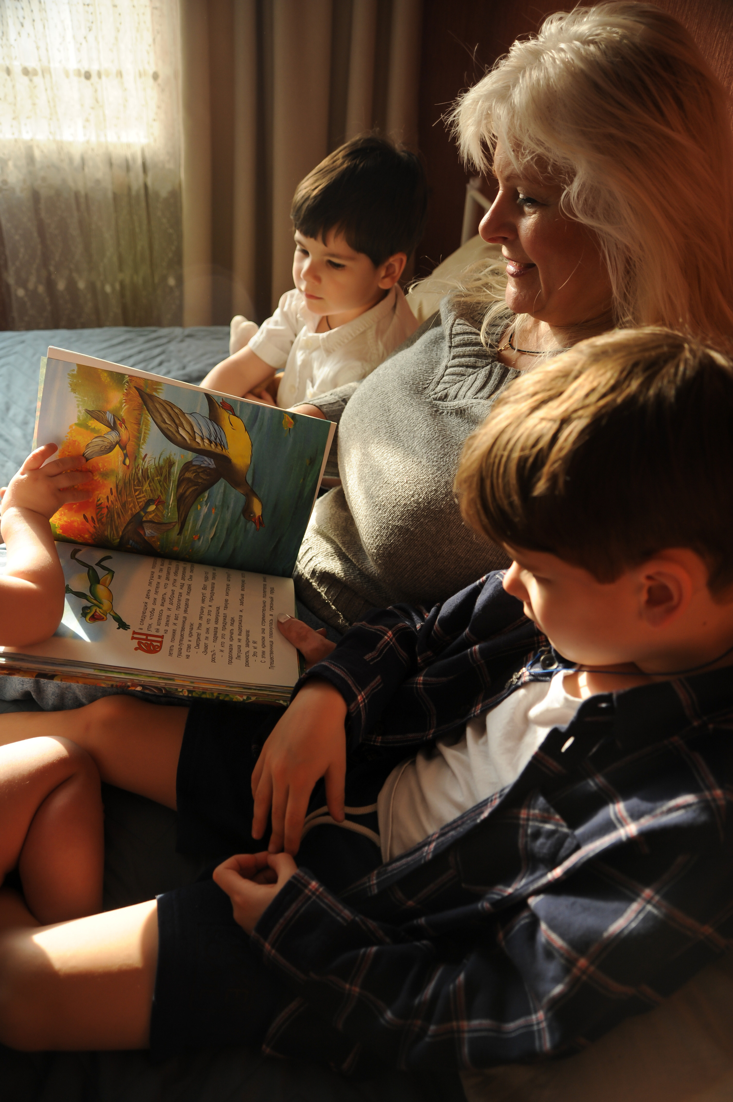 С бабушкой. Фотограф, визажист. Москва