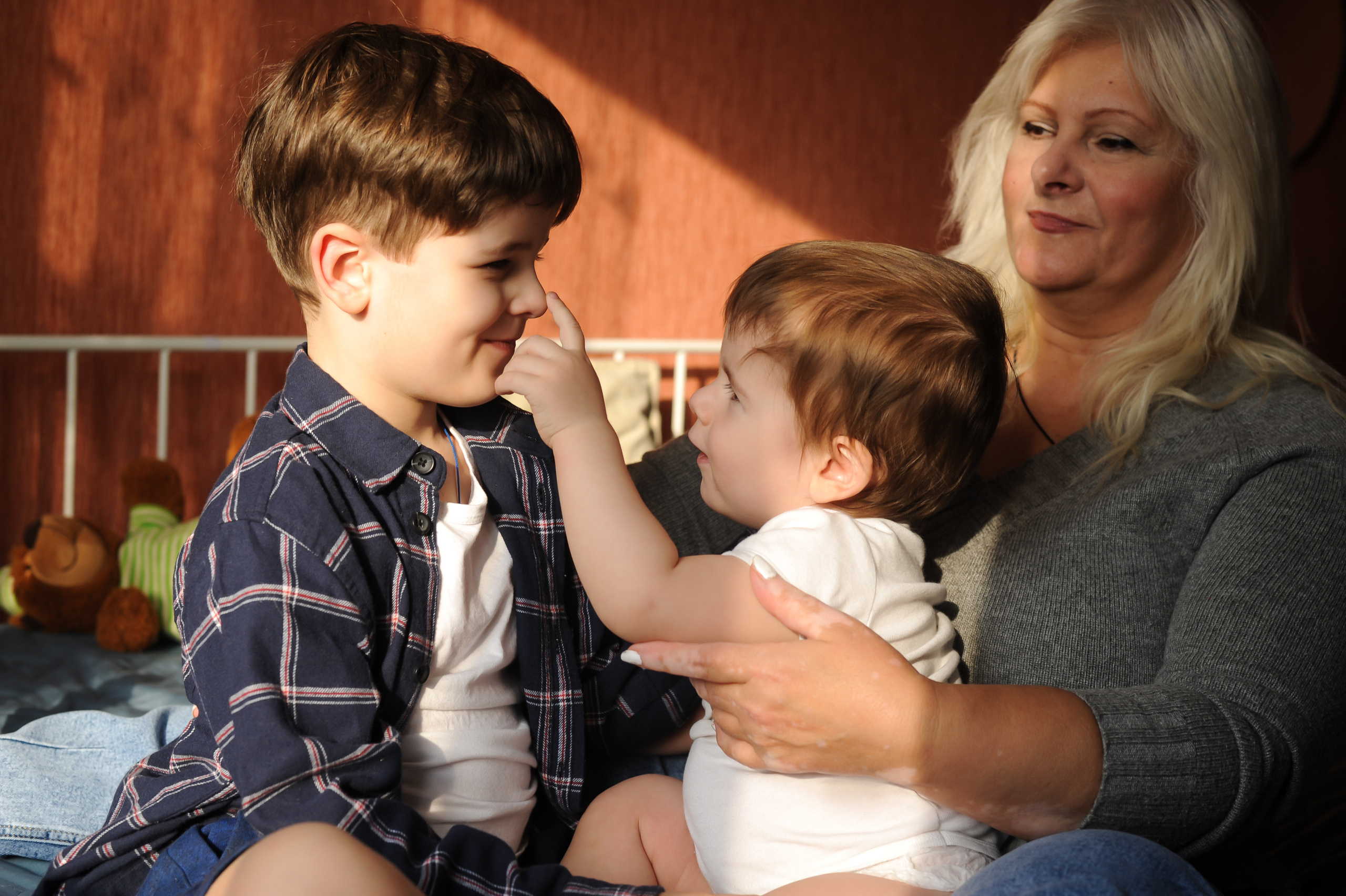 С бабушкой. Фотограф, визажист. Москва