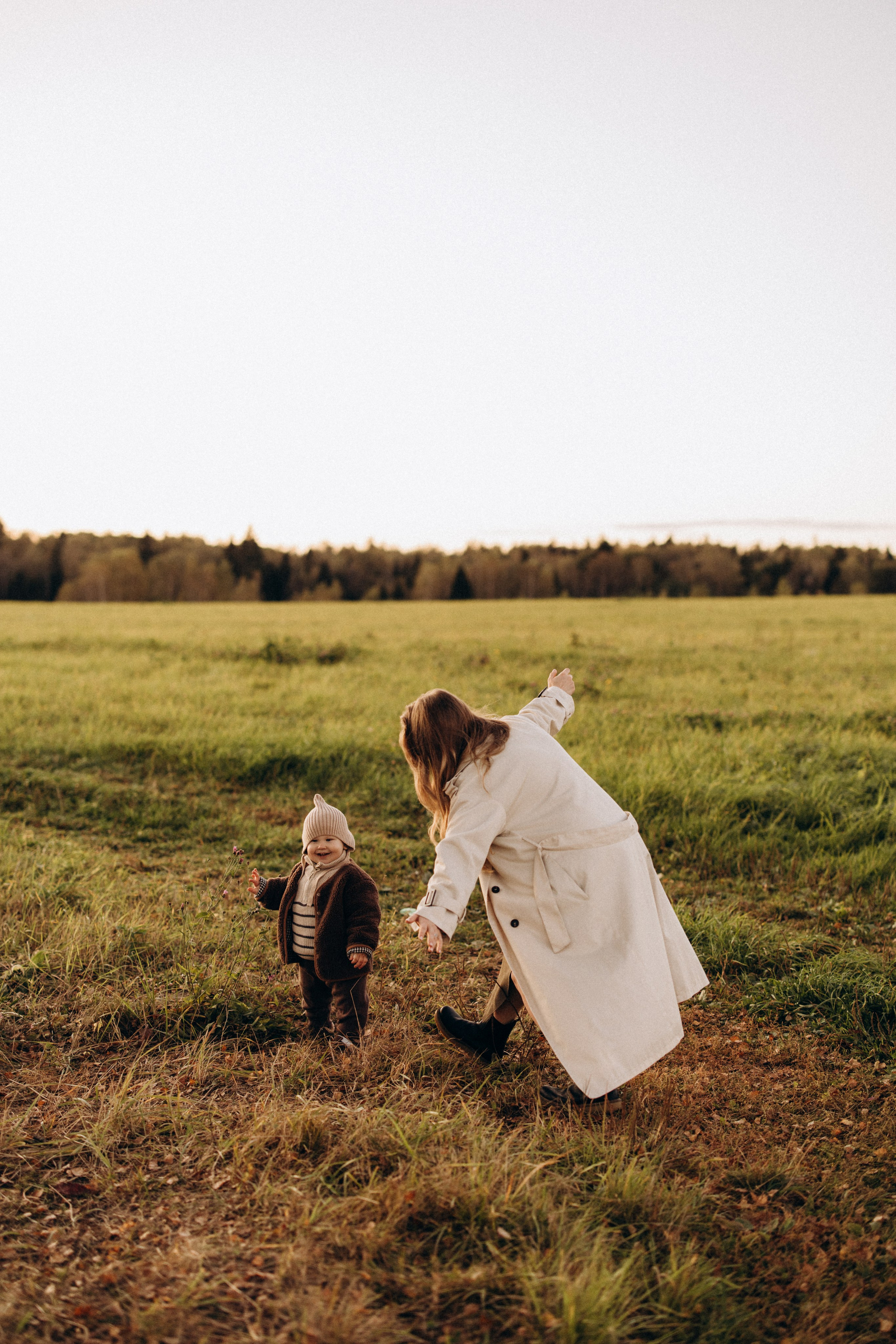 На закате. Евгения Пелипас