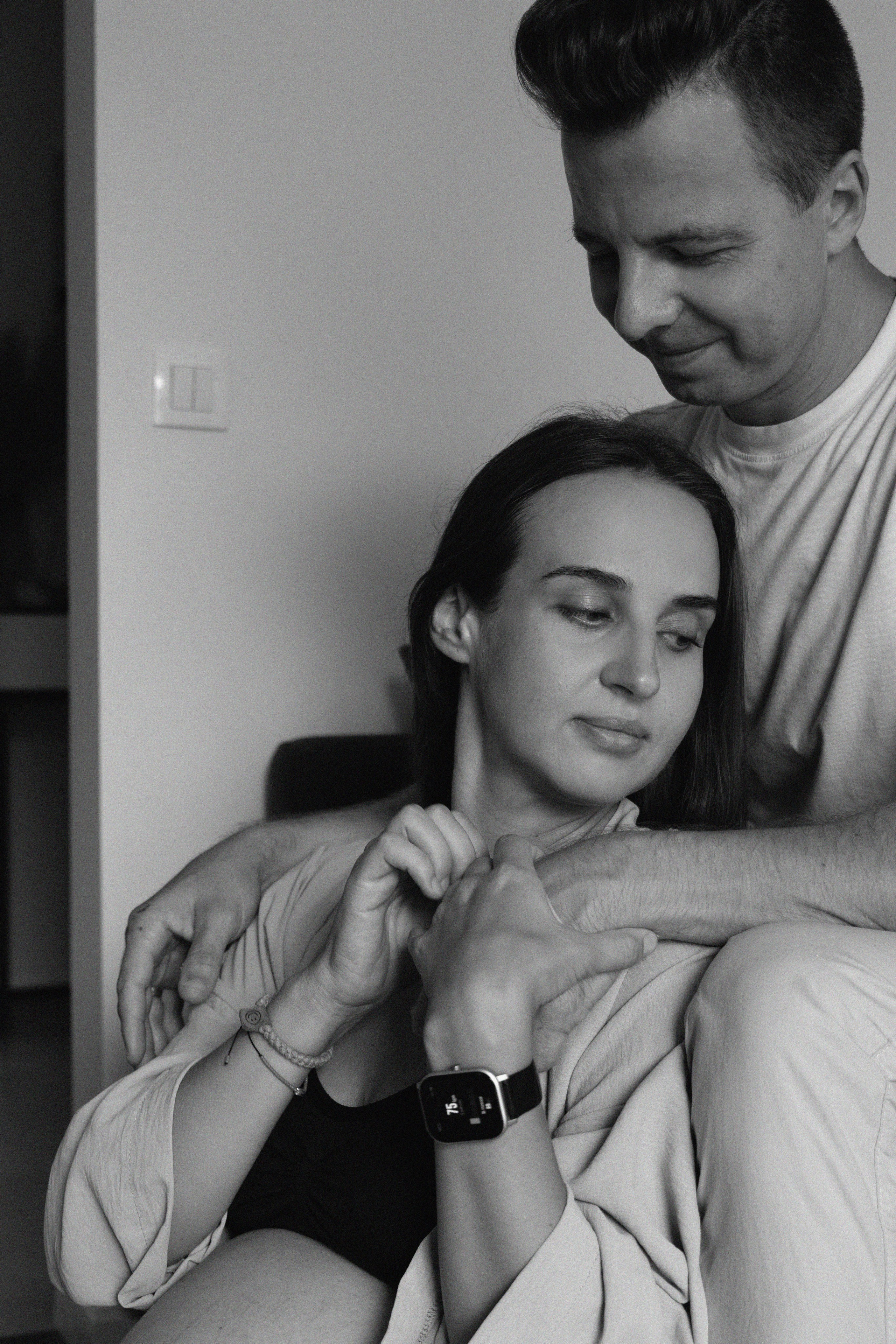 Домашняя фотосессия «В ожидании». Фотограф видеограф Ольга Василевская