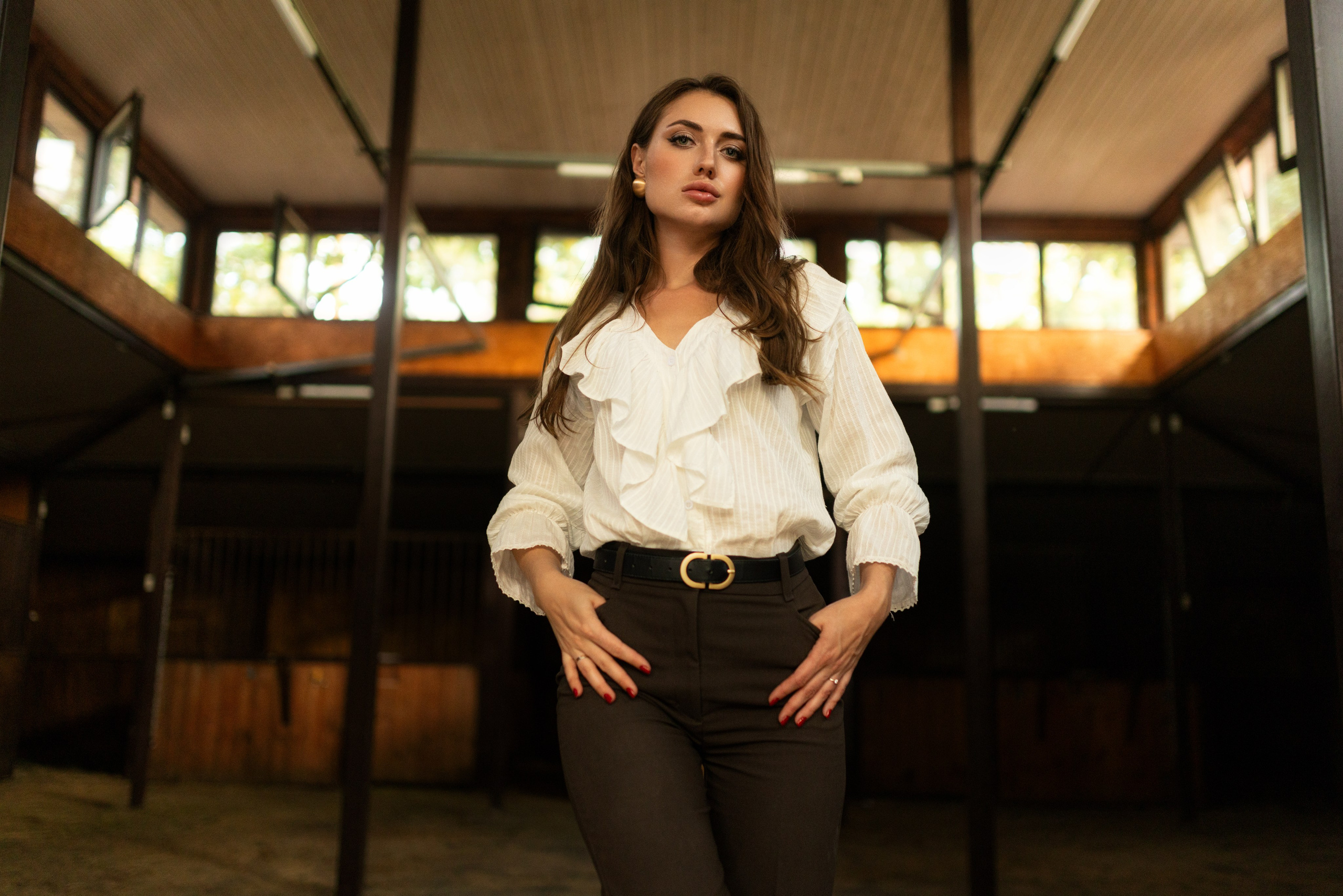 Фотосессия с лошадью для Анастасии в формате для «себя». Дмитрий Шульгин, портретный фотограф в Воронеже