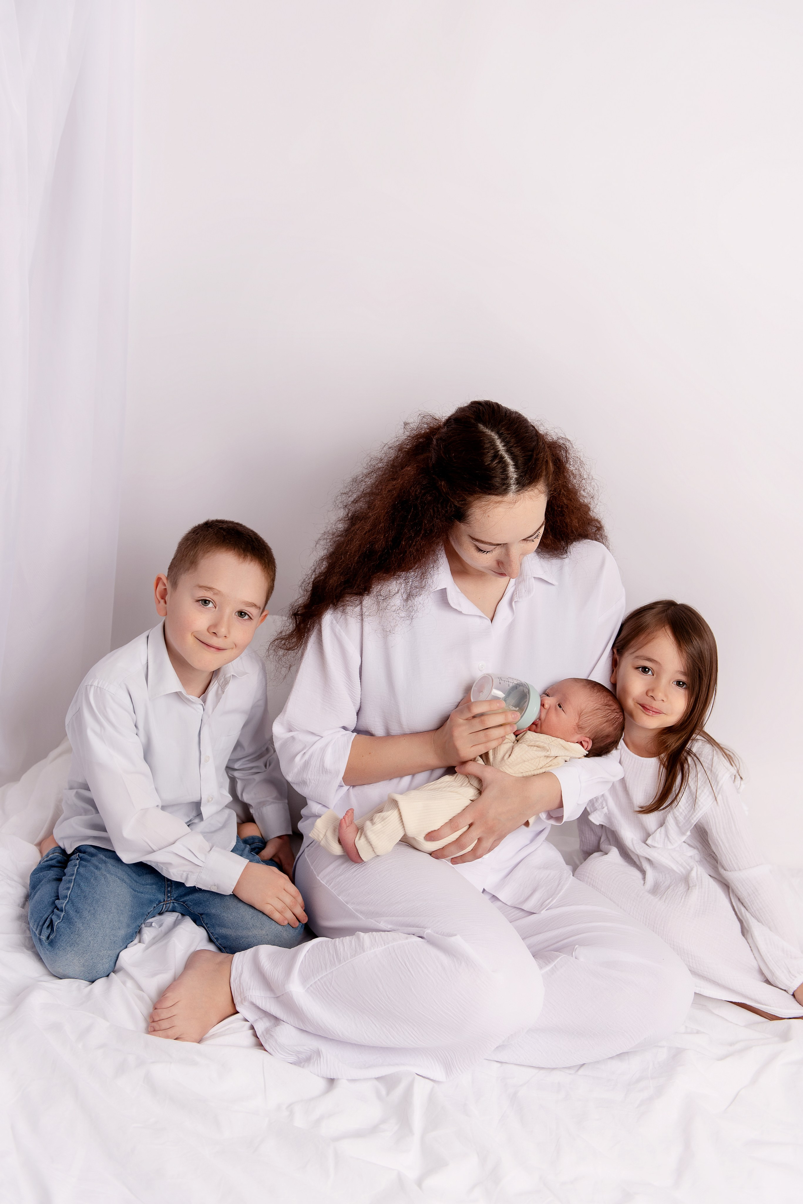Юля 10 дней. Детский фотограф в Долгопрудном и Москве