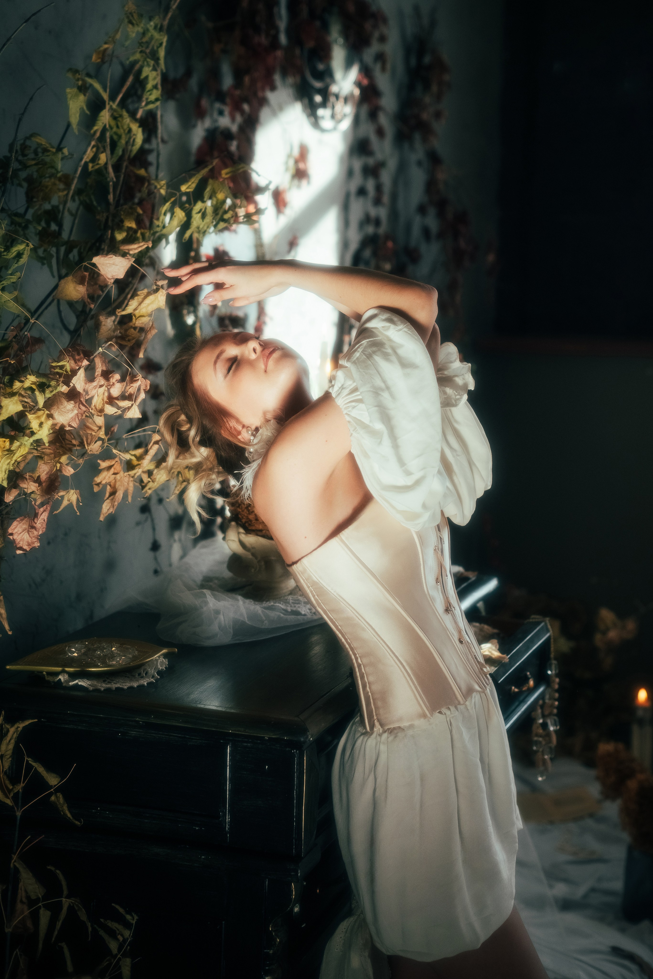 Фотосессия с дымом античном стиле Кемерово