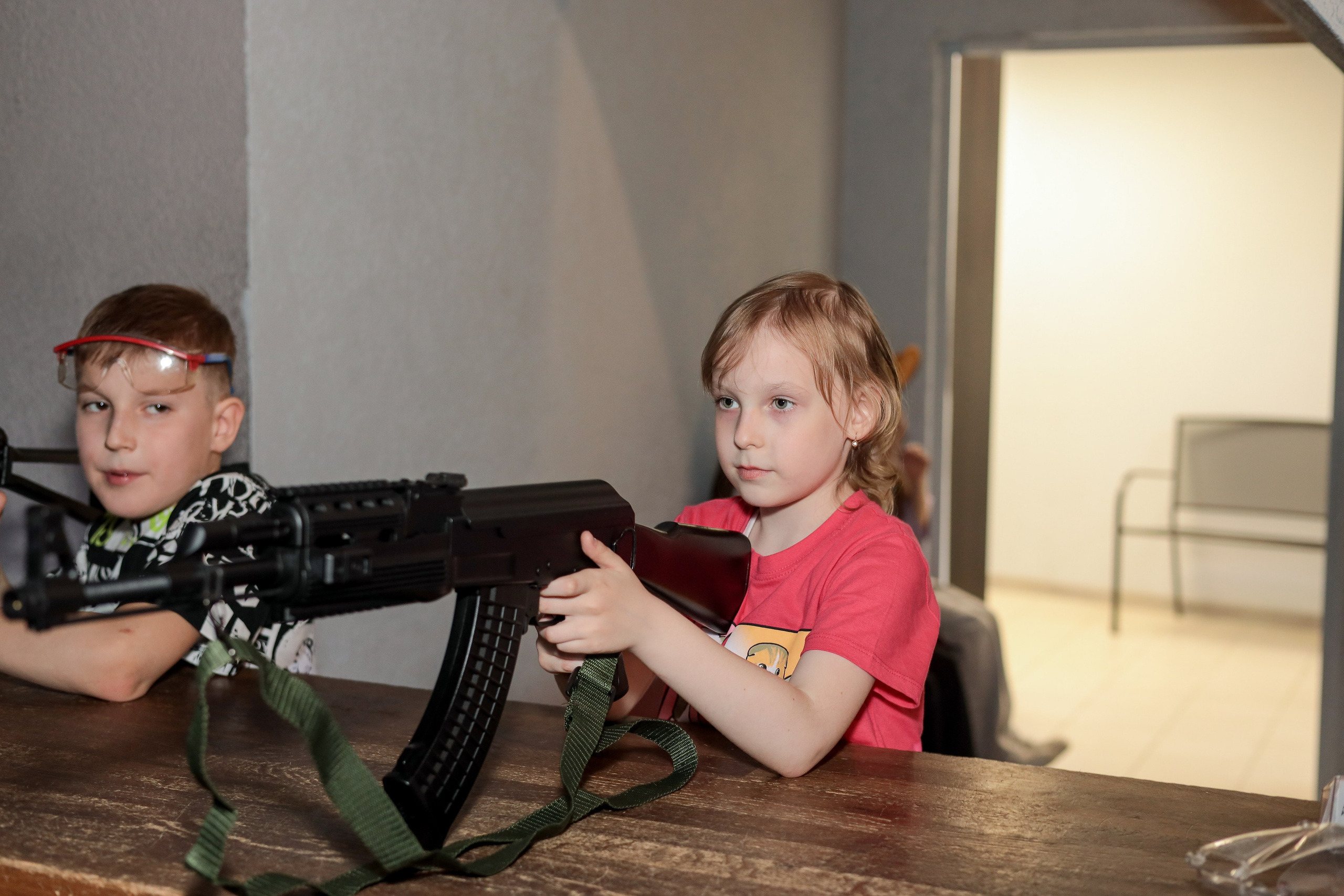 День рождение в стрелковом клубе. Фотограф Надршина Лилия