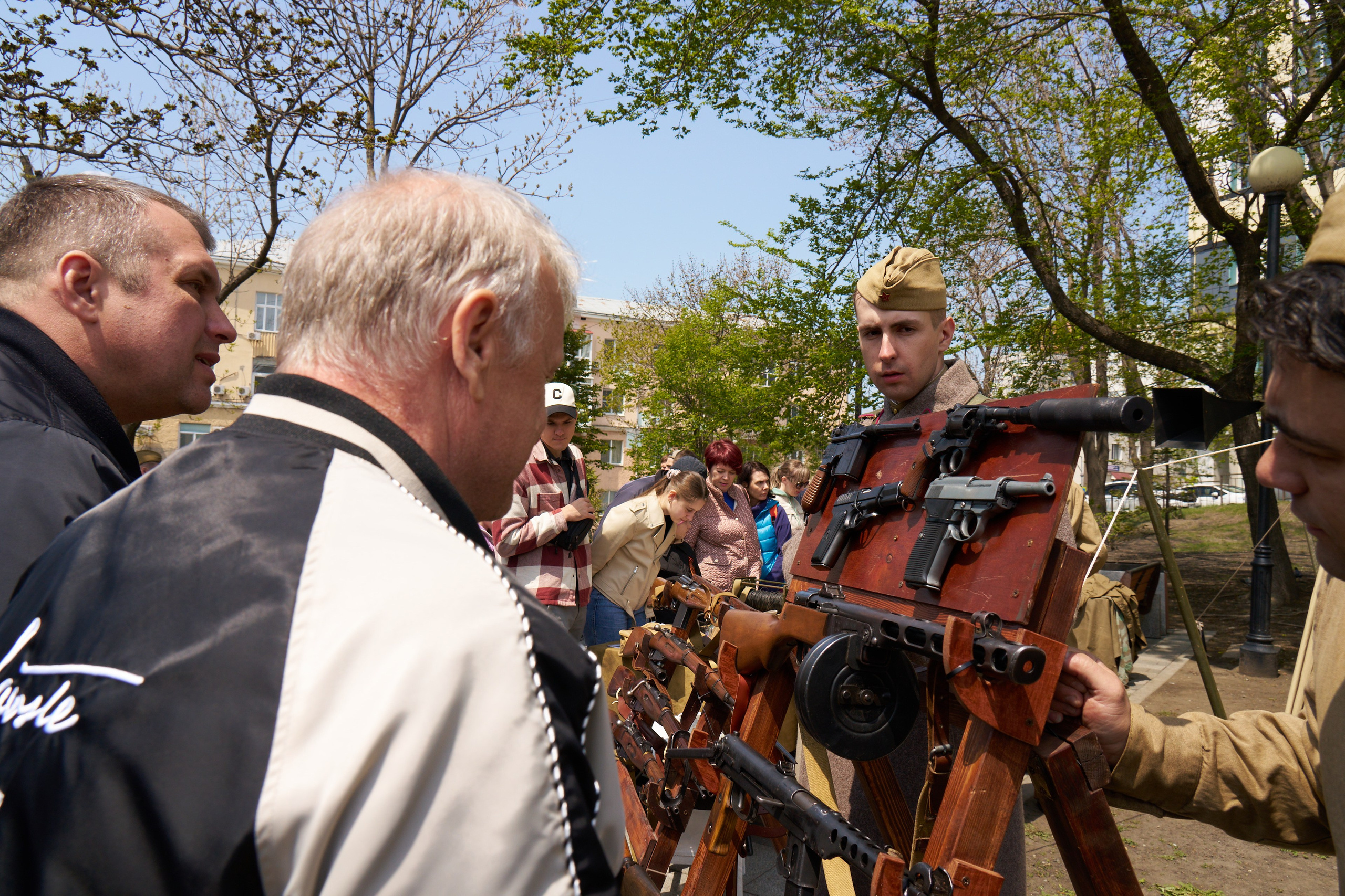 Реконструкция, посвящённая 9 мая. Профессиональный репортажный фотограф Инесса Иминова