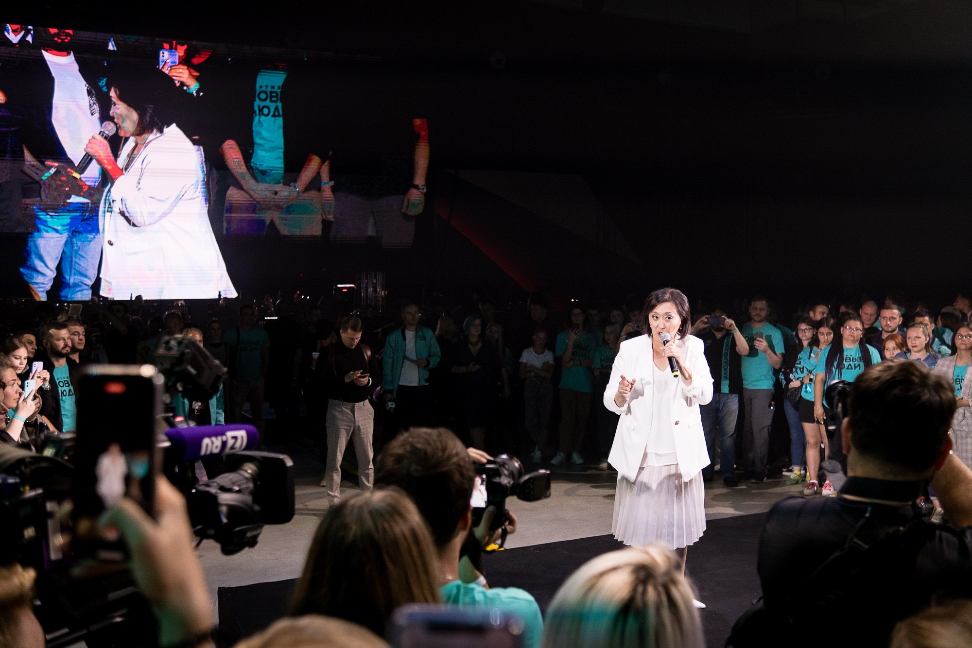 Съезд партии «Новые люди». Репортажный фотограф Денис Тихомиров. Москва