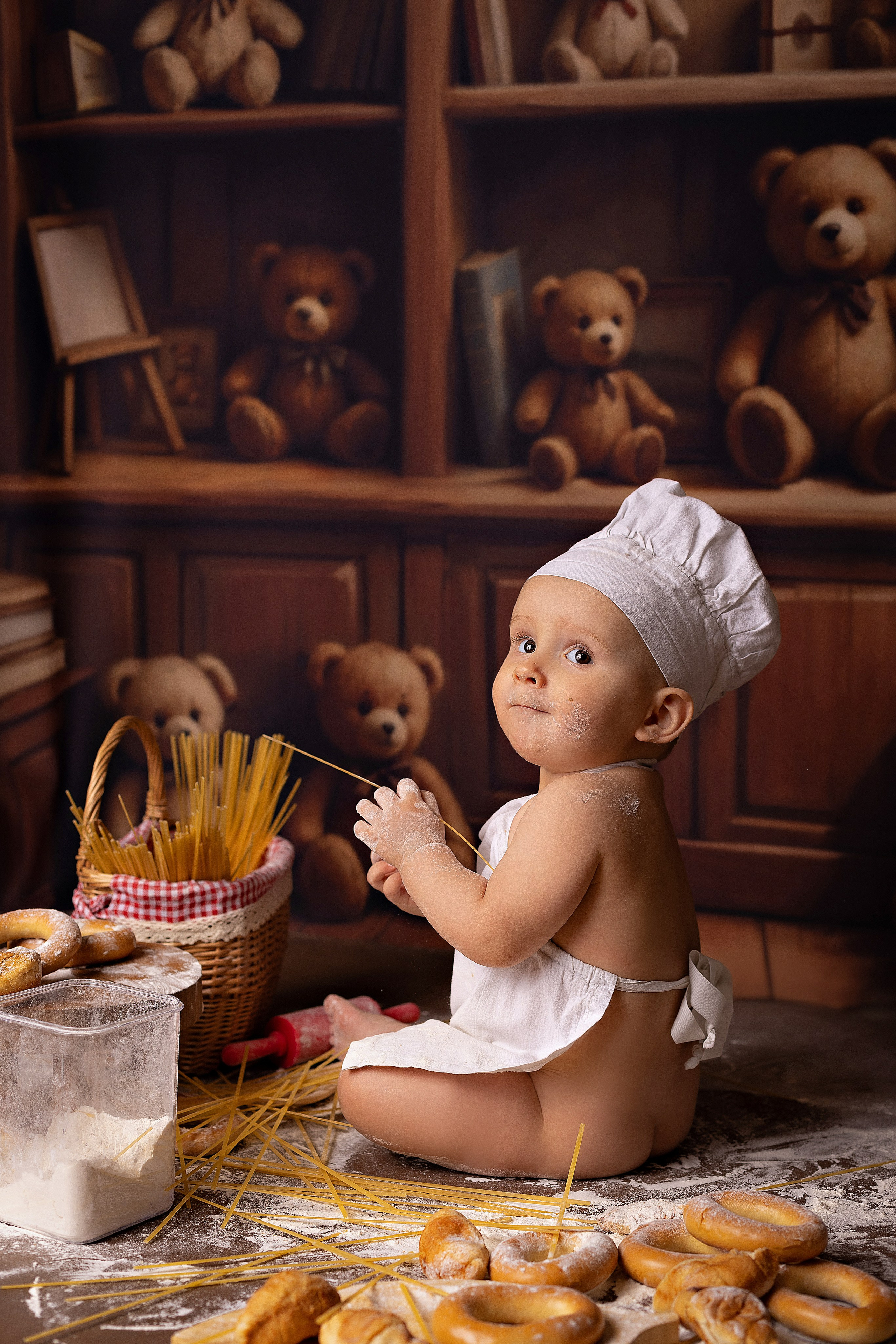 1 годик. Фотограф новорожденных и детский фотограф в городе Иваново