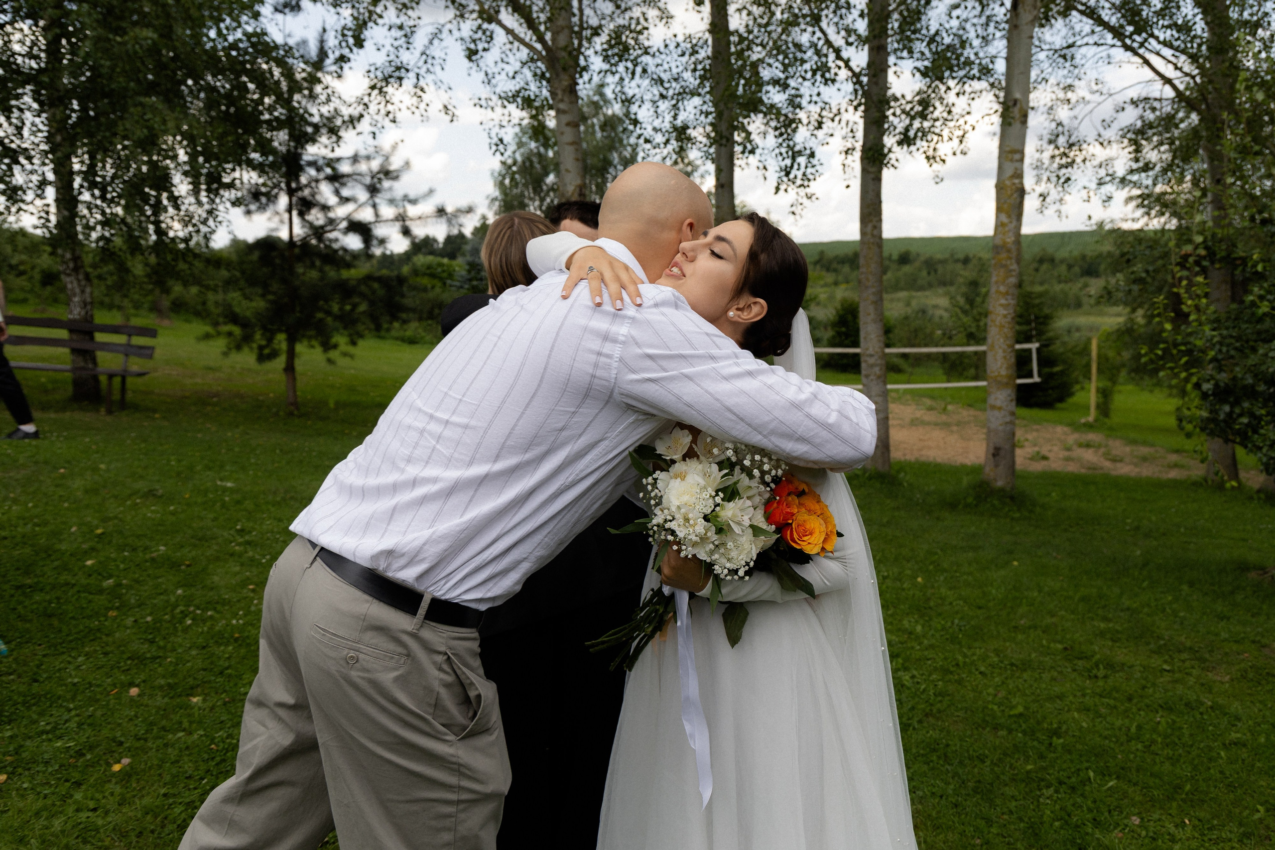 Свадебная фотосессия в агроусадьбе Лабодянка в Минске. Свадебный фотограф в Минске/Беларуси Сергей Спиридонов