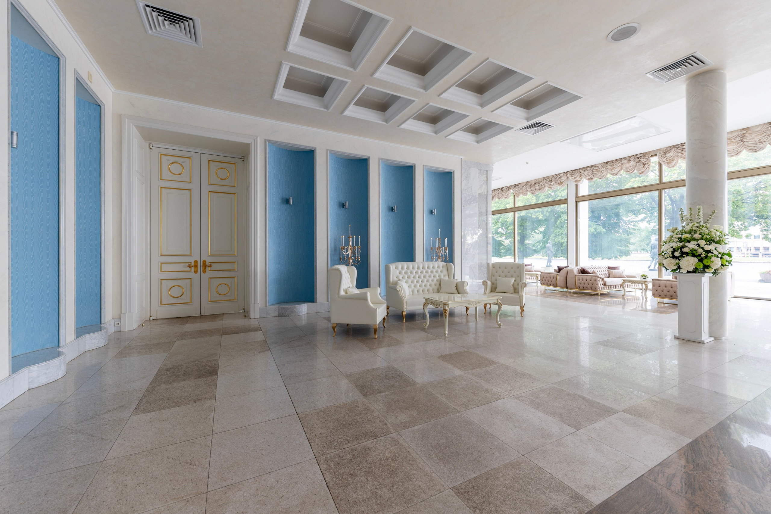 Государственная резиденция К-2 на набережной р. Малой Невки. Интерьерный фотограф в Санкт-Петербурге Екатерина Цыбулько