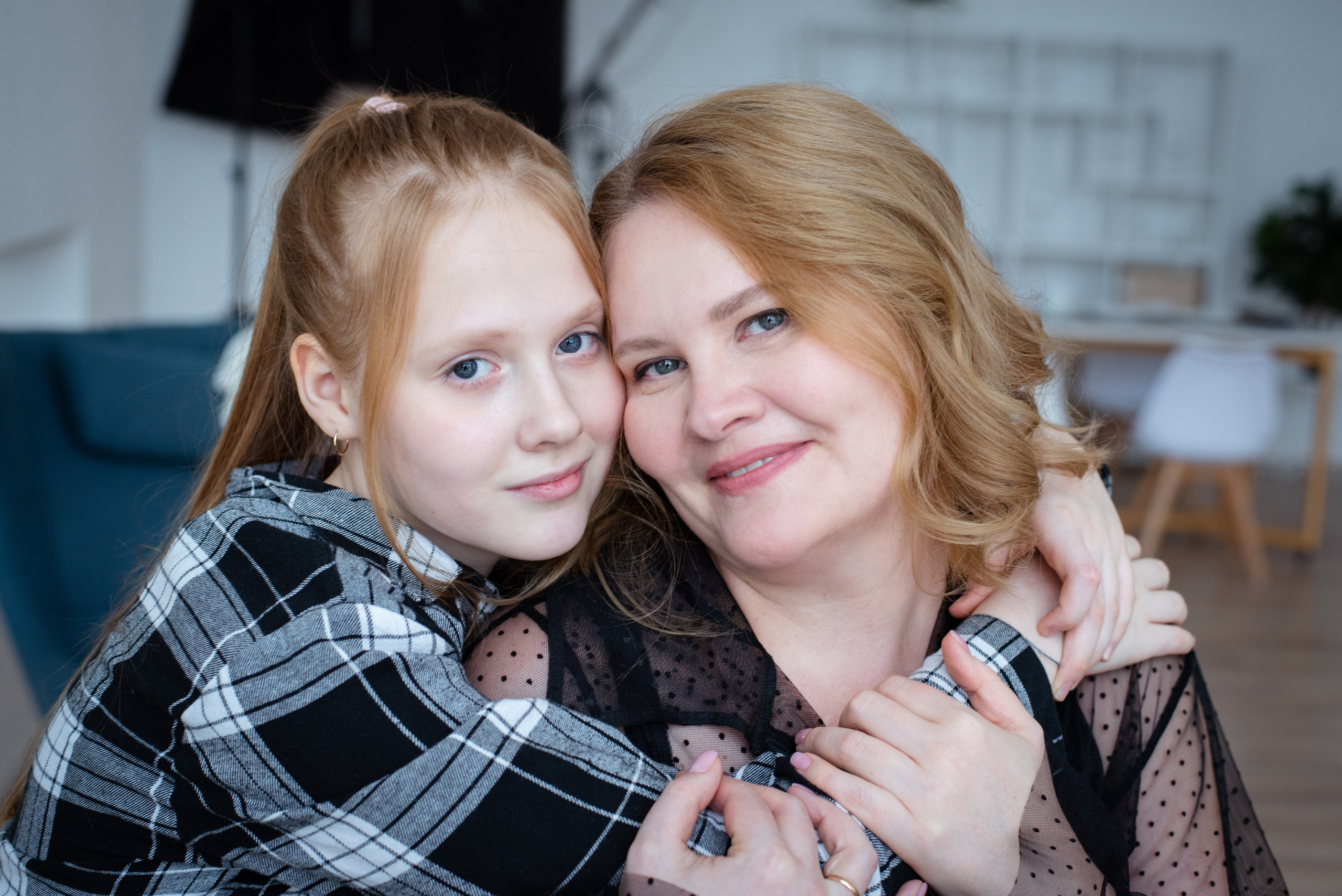 Семейная фотосессия в студии. Фотограф в Москве, Красногорске Анна Силицкая