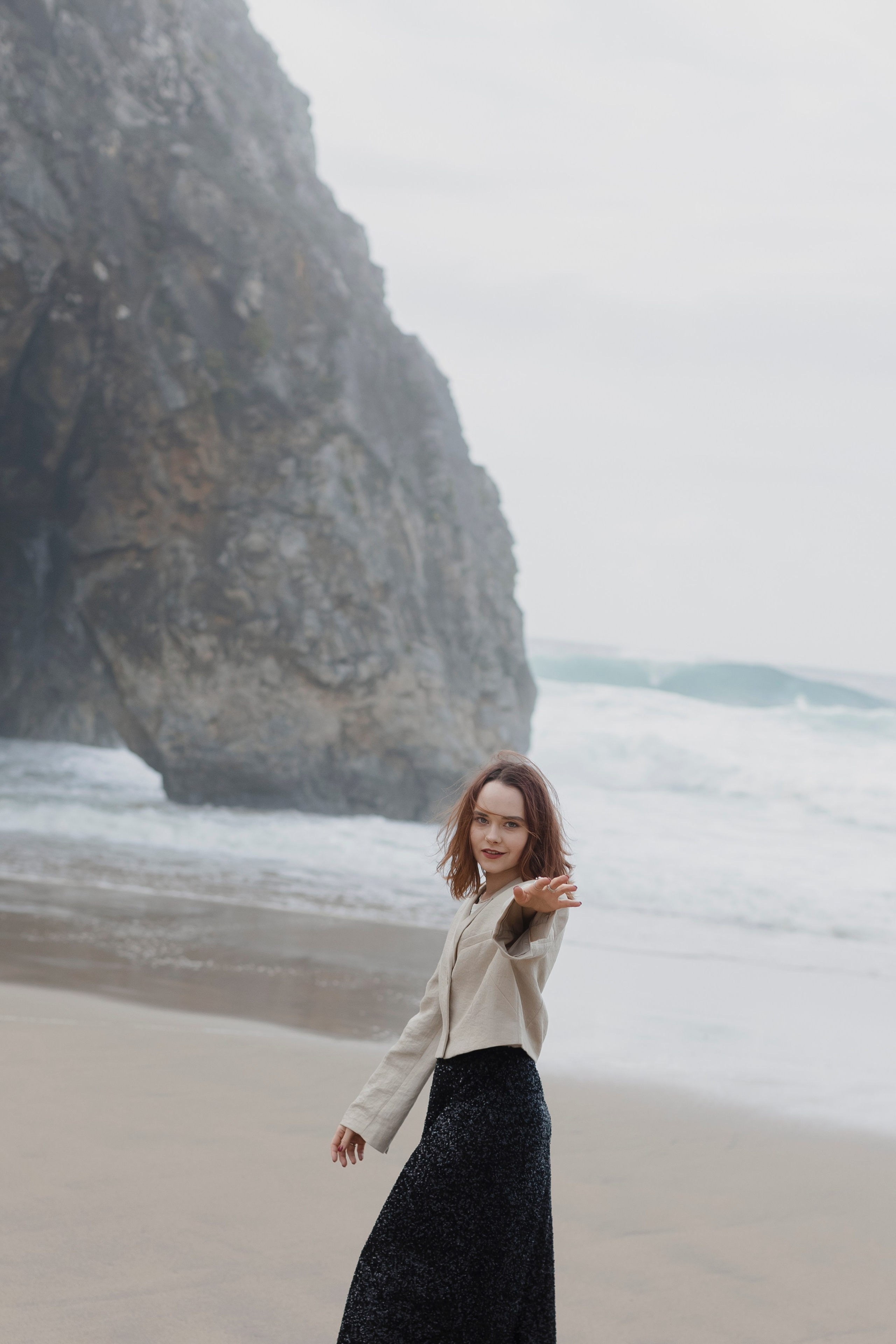Foggy beach. Свадебный и женский фотограф в Лиссабоне Яковлева Ольга