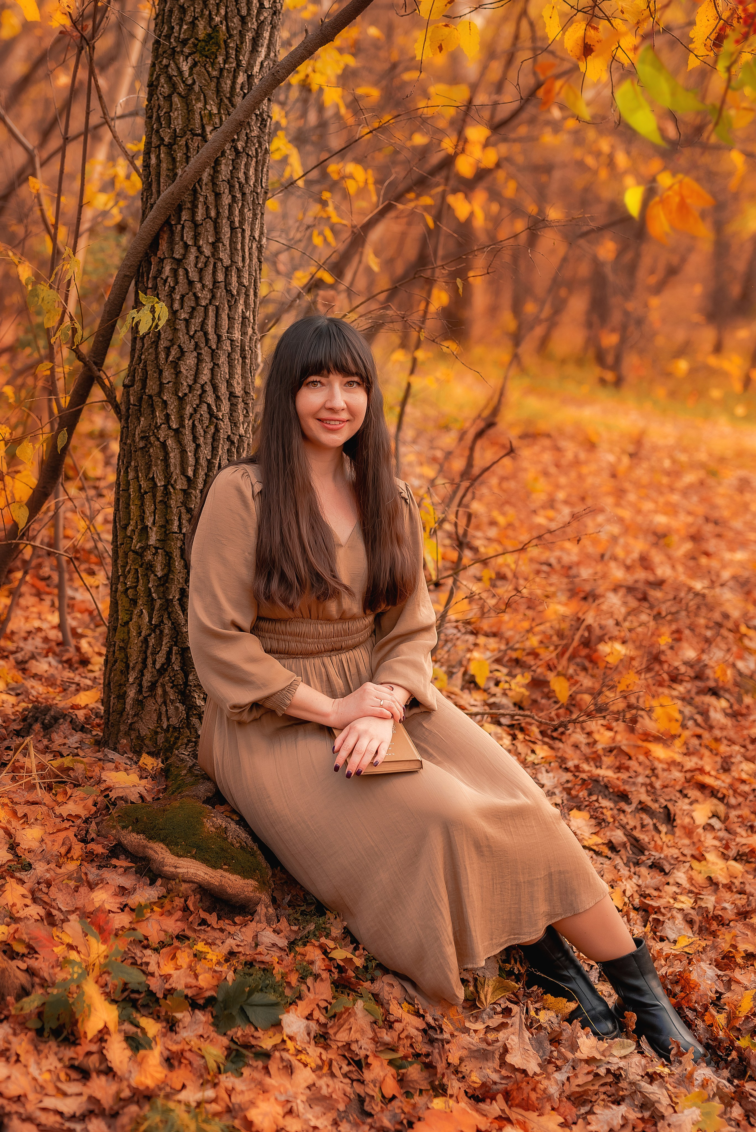Осень в парке. Семейный, детский фотограф в Воронеже Анна Никитина