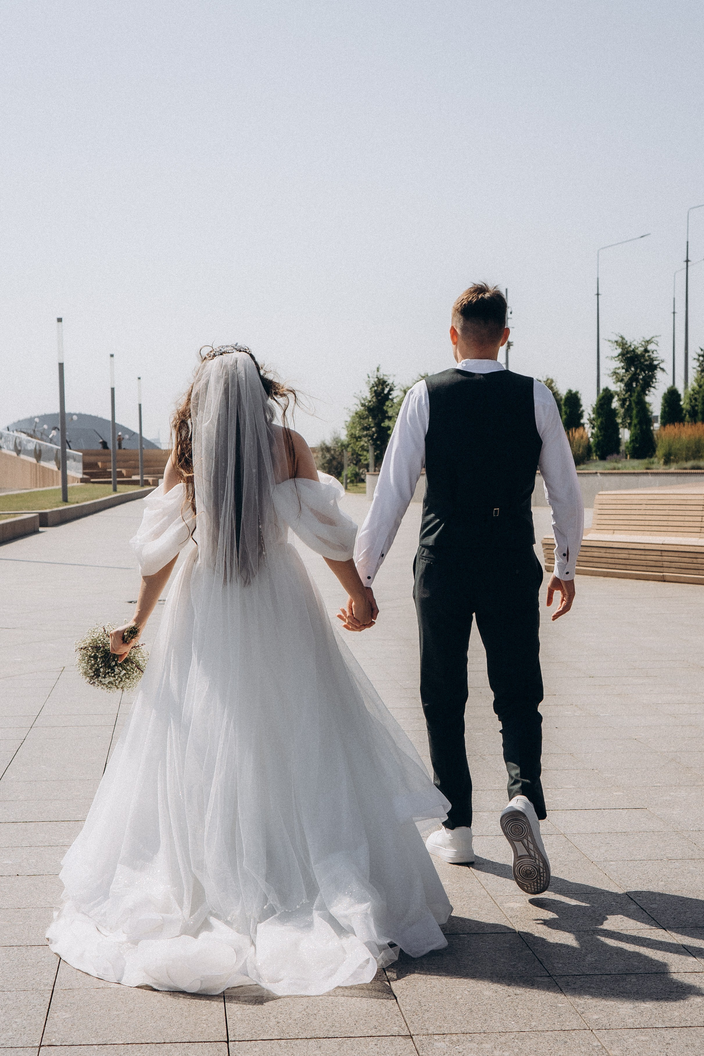 СВАДЕБНАЯ СЬЕМК В ПАРКЕ 300-ЛЕТИЯ. Профессиональный фотограф, Санкт-Петербург — Виктория Богомолова