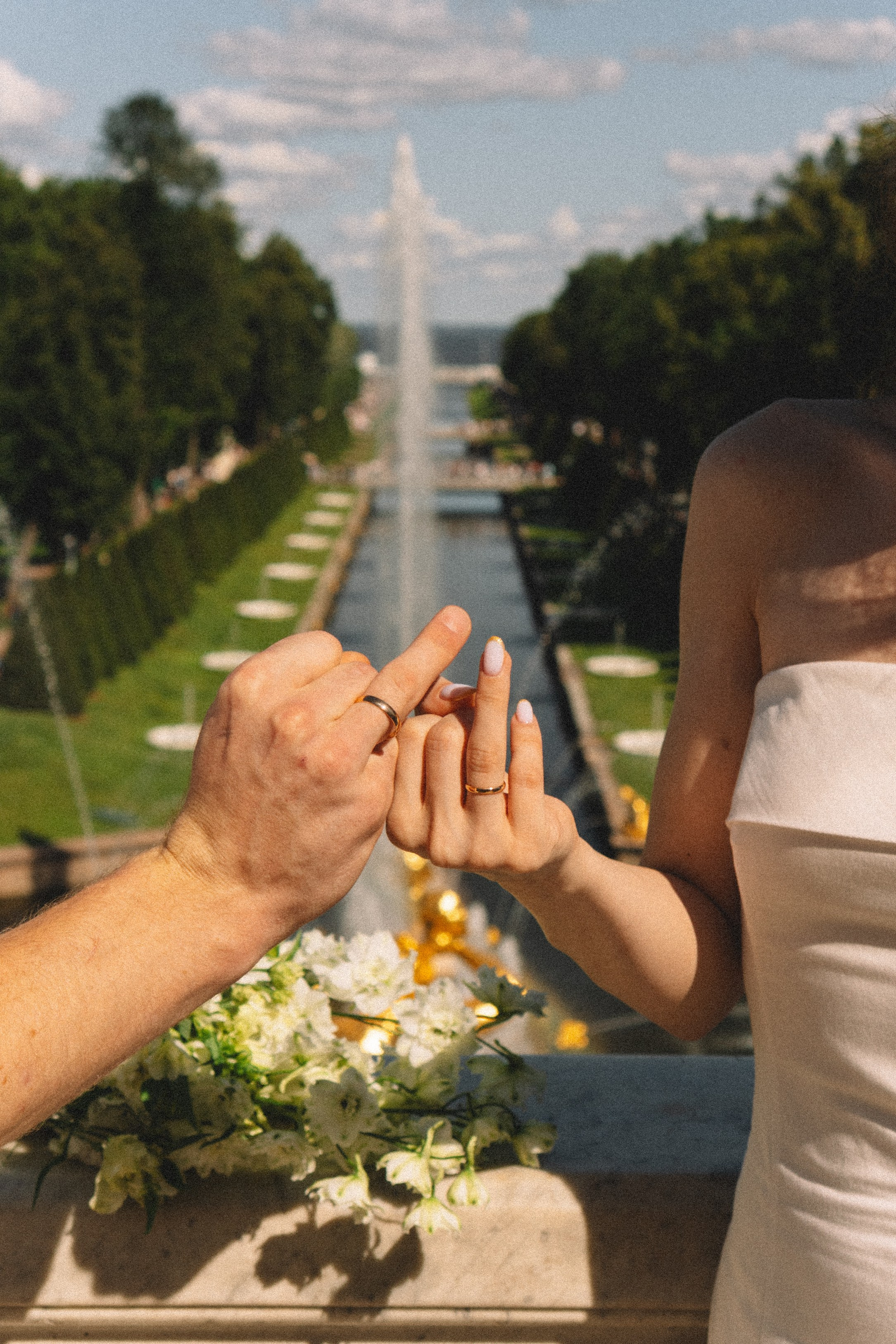 СВАДЕБНАЯ СЬЕМКА В ПЕТЕРГОФЕ И СЬЕМКА РЕПОРТАЖА В ЗАГСЕ ПЕТЕРГОФА. Профессиональный фотограф, Санкт-Петербург — Виктория Богомолова