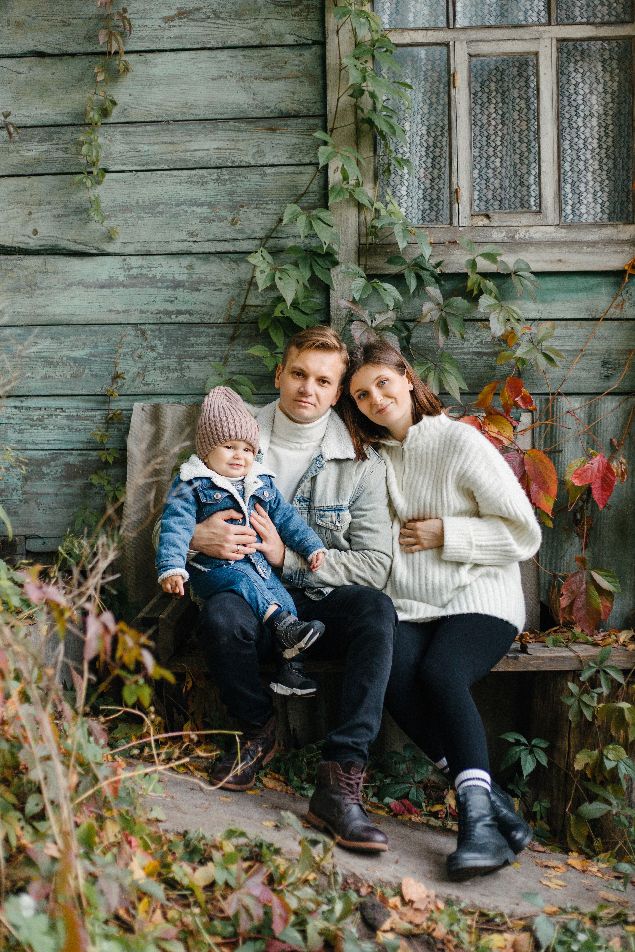 Аня, Леша, Федя и его будущий братик. Свадебный фотограф Москва Воронеж Ленкова Ксения