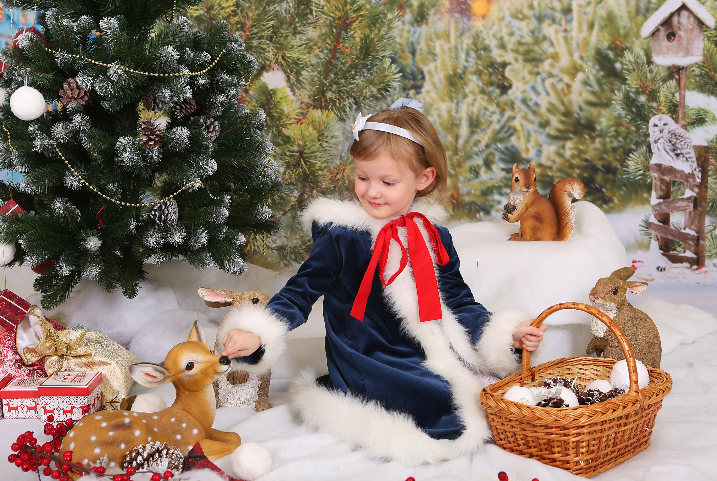 Зимняя сказка. Студия детской и семейной фотографии 12кадров