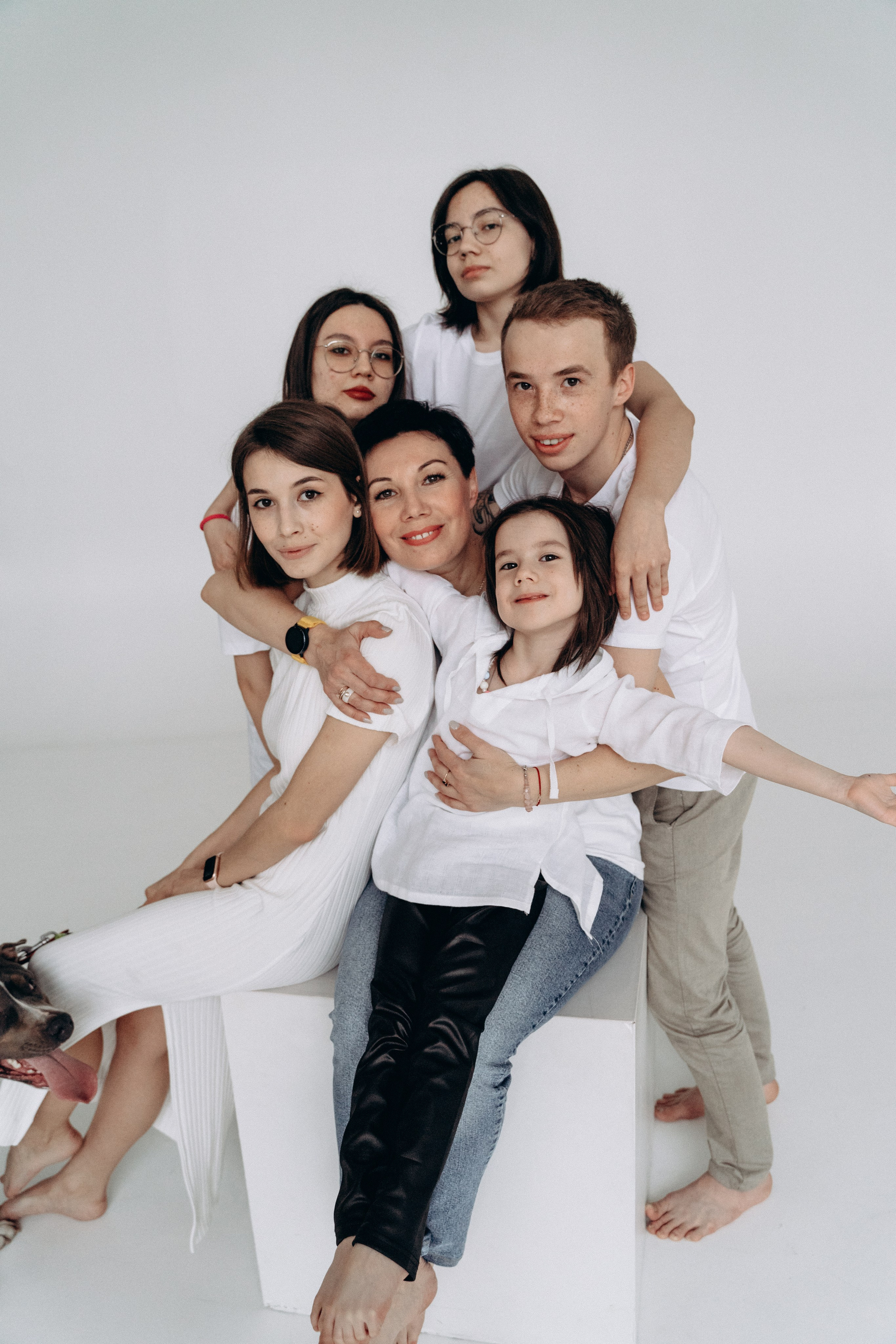 В студии. Женский и семейный лайфстайл фотограф в Уфе Лайт Альбина