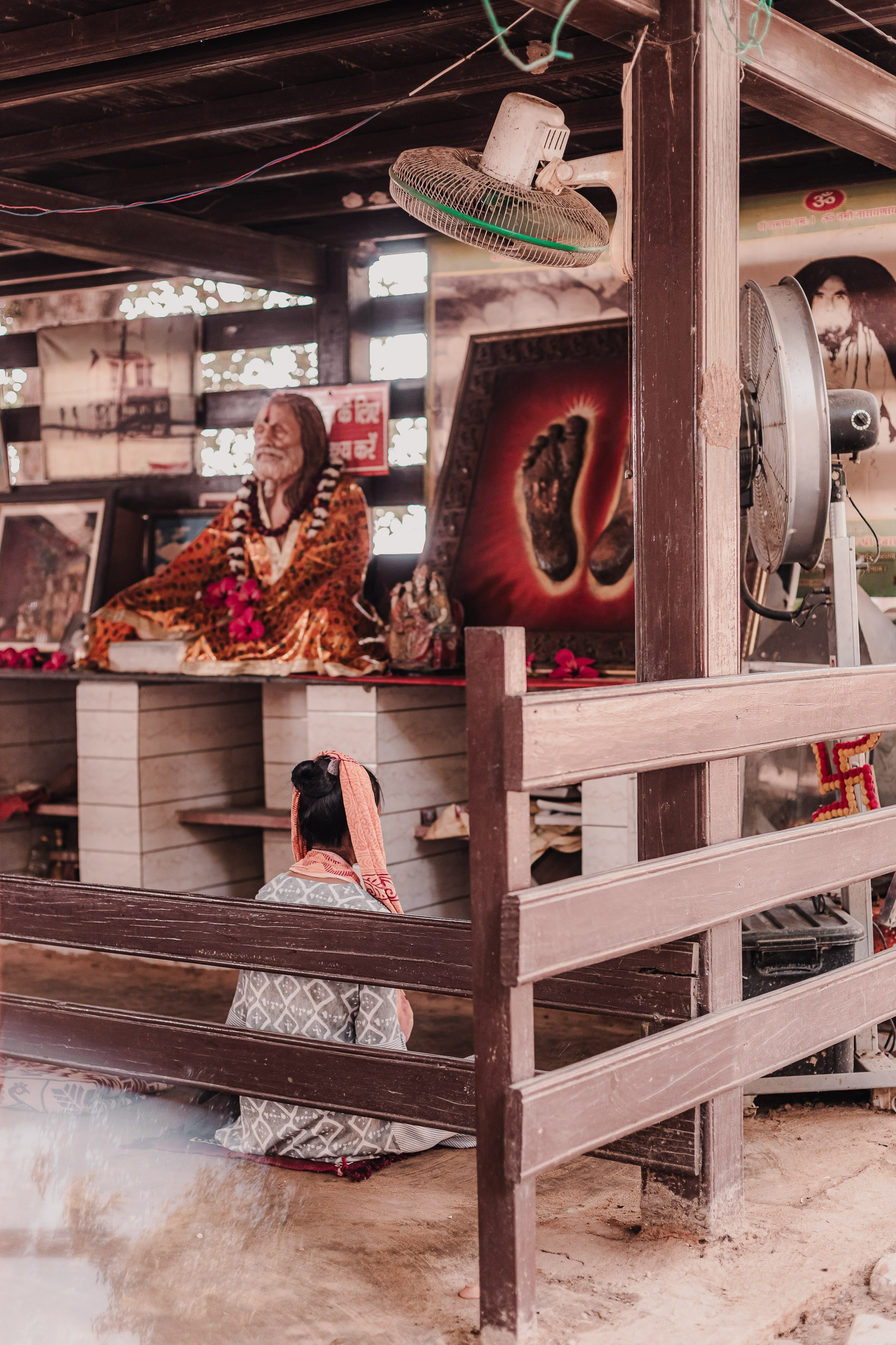 Devraha Baba Ji Ashram in Vrindavan. Мариам Багдасарян