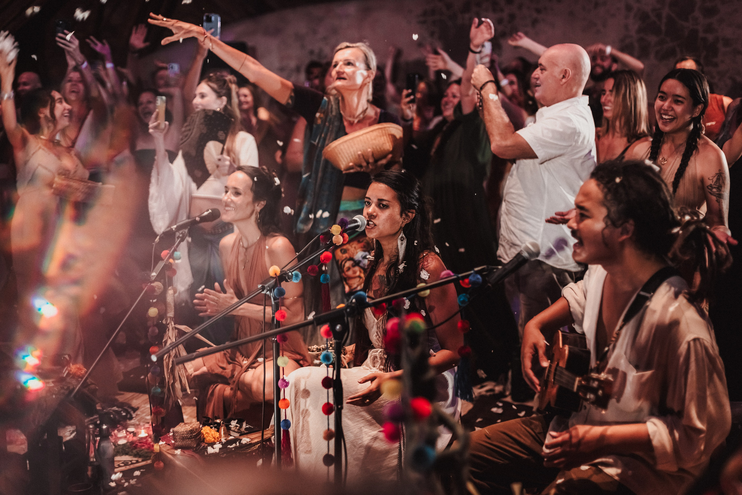 Hanuman Project kirtan at Alchemy march. Mariam Bagdasaryan