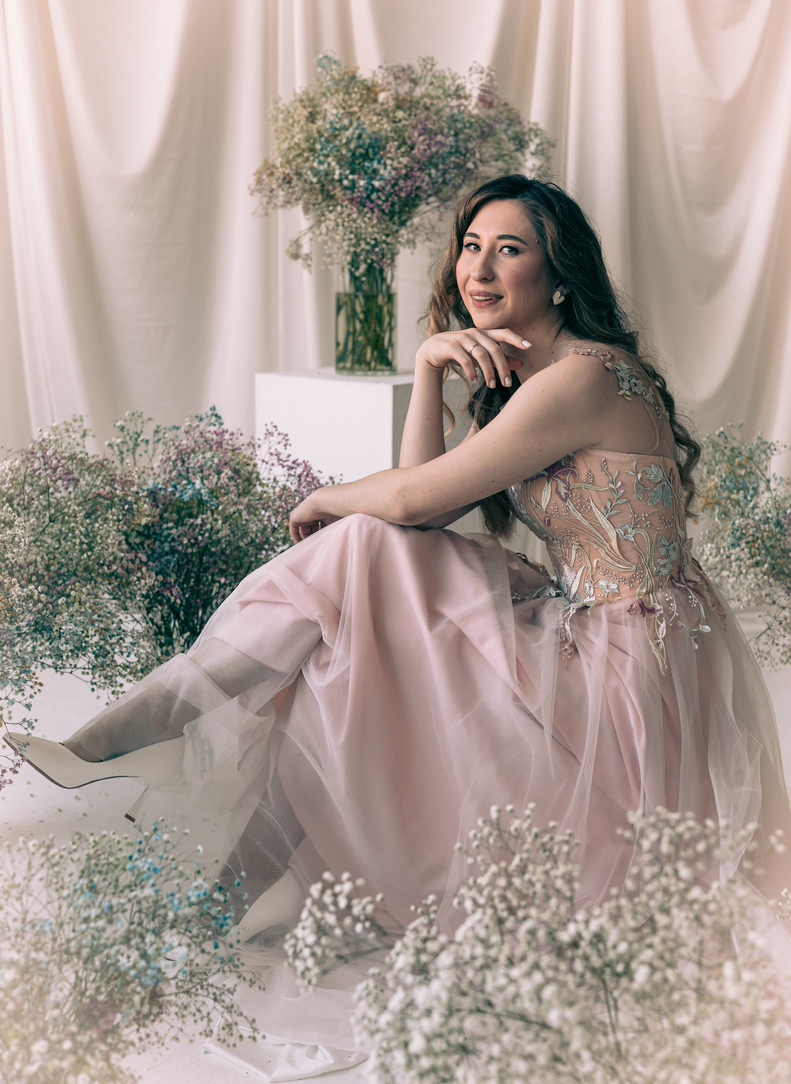 Марина. Фотодень «Gypsafila». Портретный фотограф Панферова Регина г. Санкт-Петербург, г. Казань