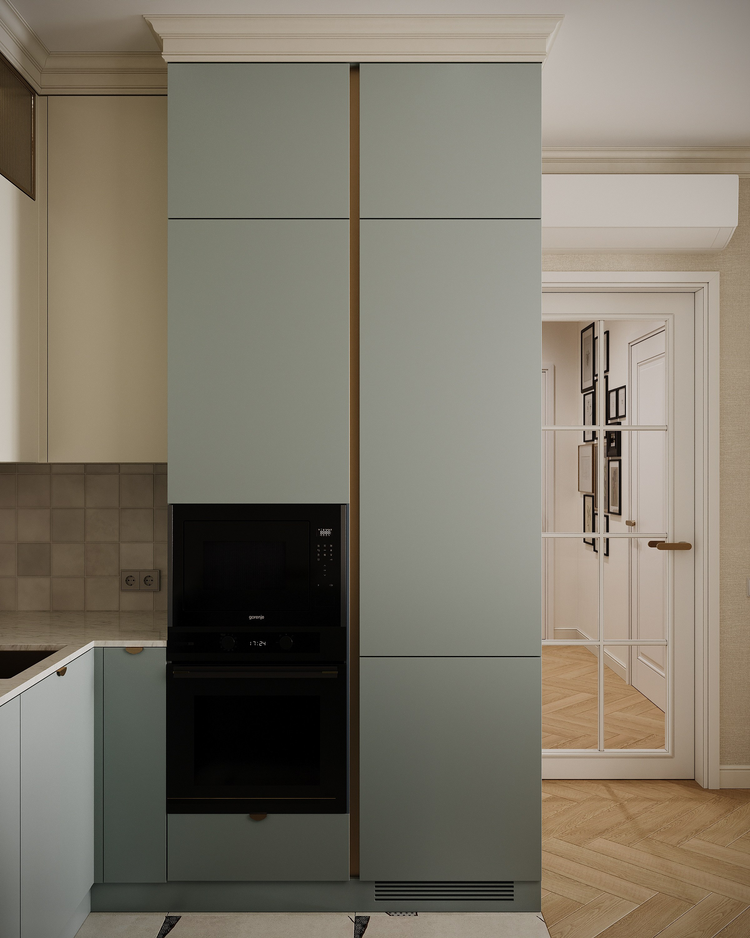 ЖК Петровский парк II — 70 м². КОМНАТА АИСТА дизайн-бюро | AIST ROOM design bureau