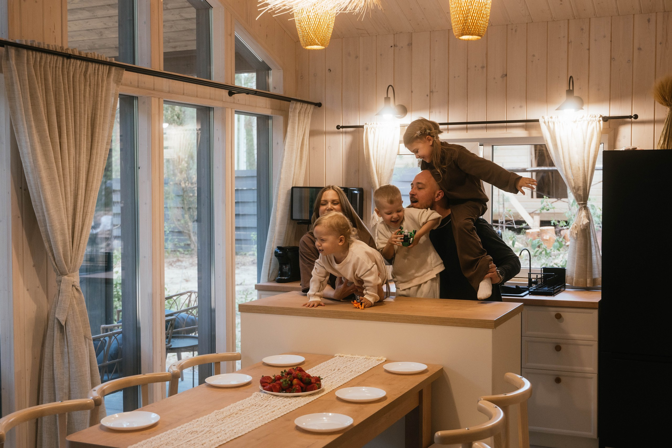 Настя, Илья, Аня, Гриша и Мирон. Свадебный, семейный фотограф в Рязани Лена Брант