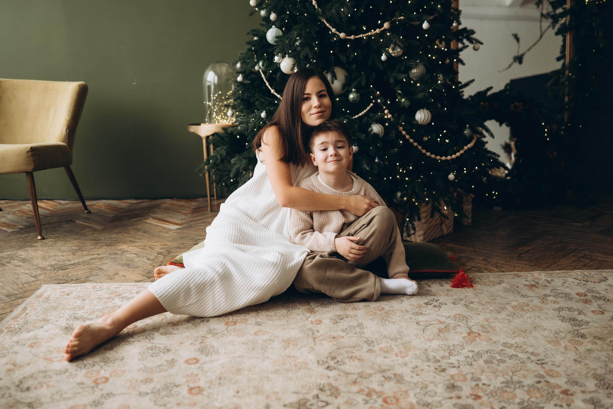 Семейная новогодняя фотосессия. Женский и семейный фотограф в Москве и Красногорске Светлана Левченко