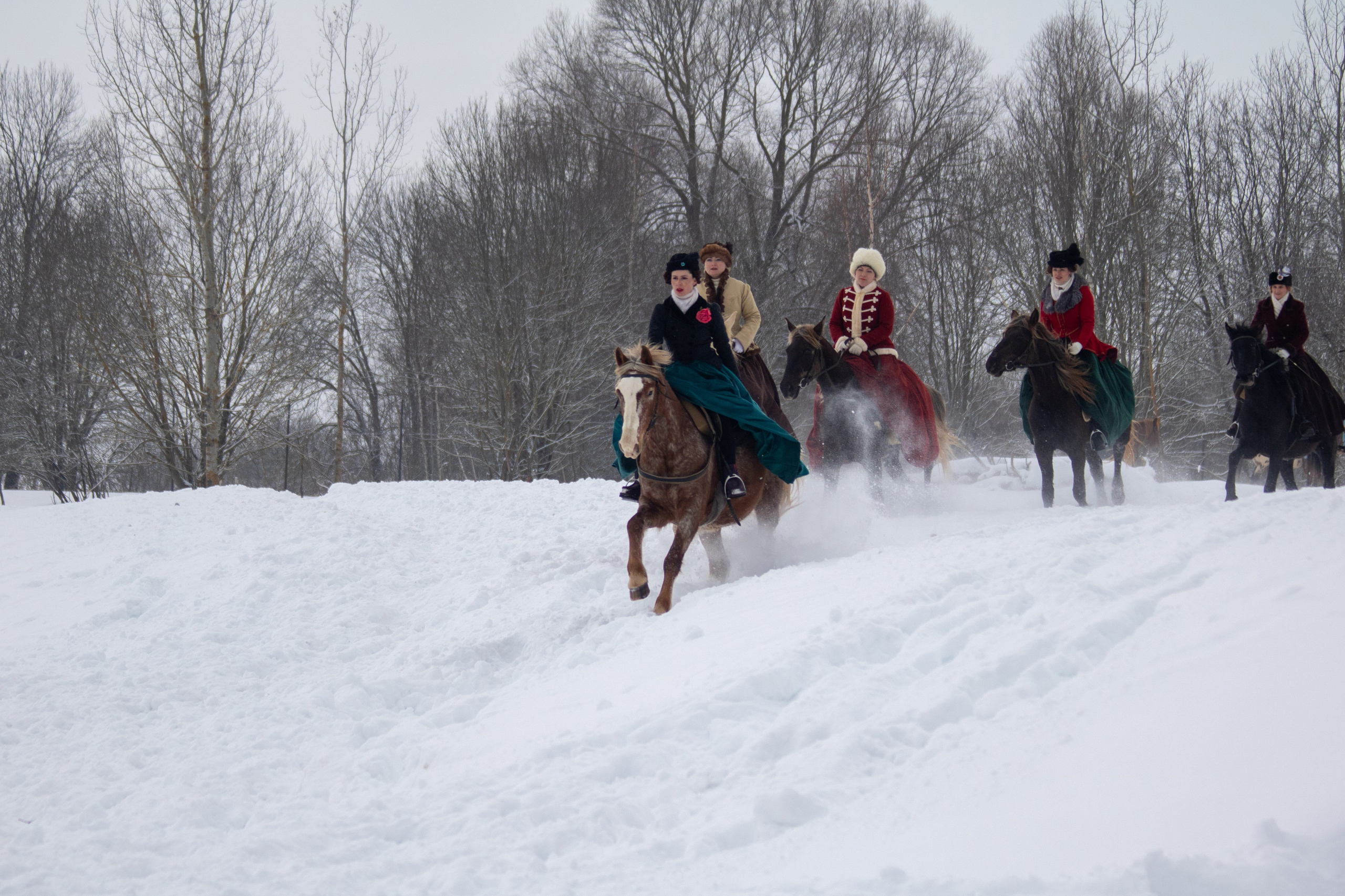 Конно-псовые охоты. Балетный фотограф в Москве Галина Молчанова