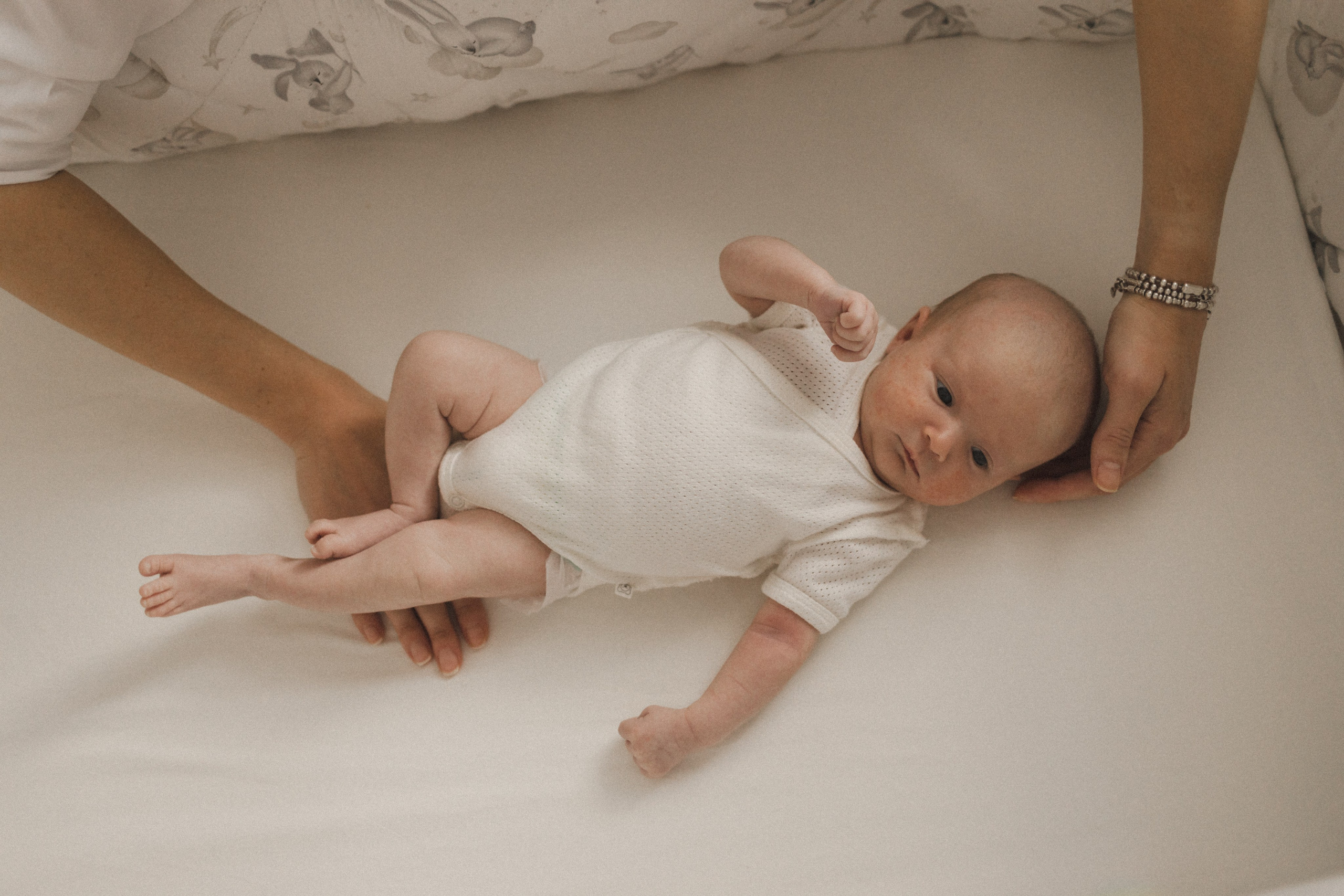 Самый первый месяц жизни. Семейный фотограф в Москве