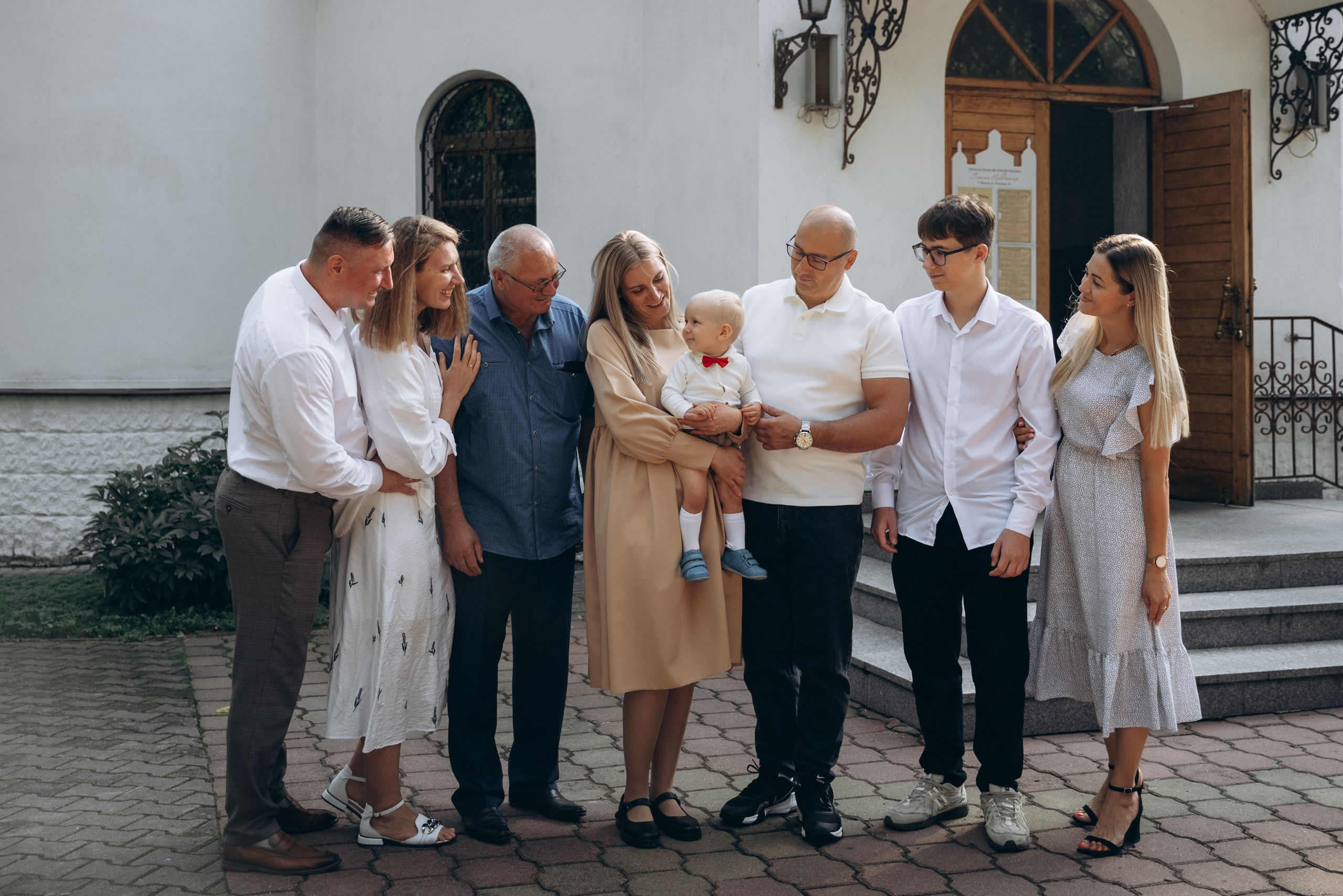 Крещение Демьяна. Семейный фотограф в Минске Дарья Дреко