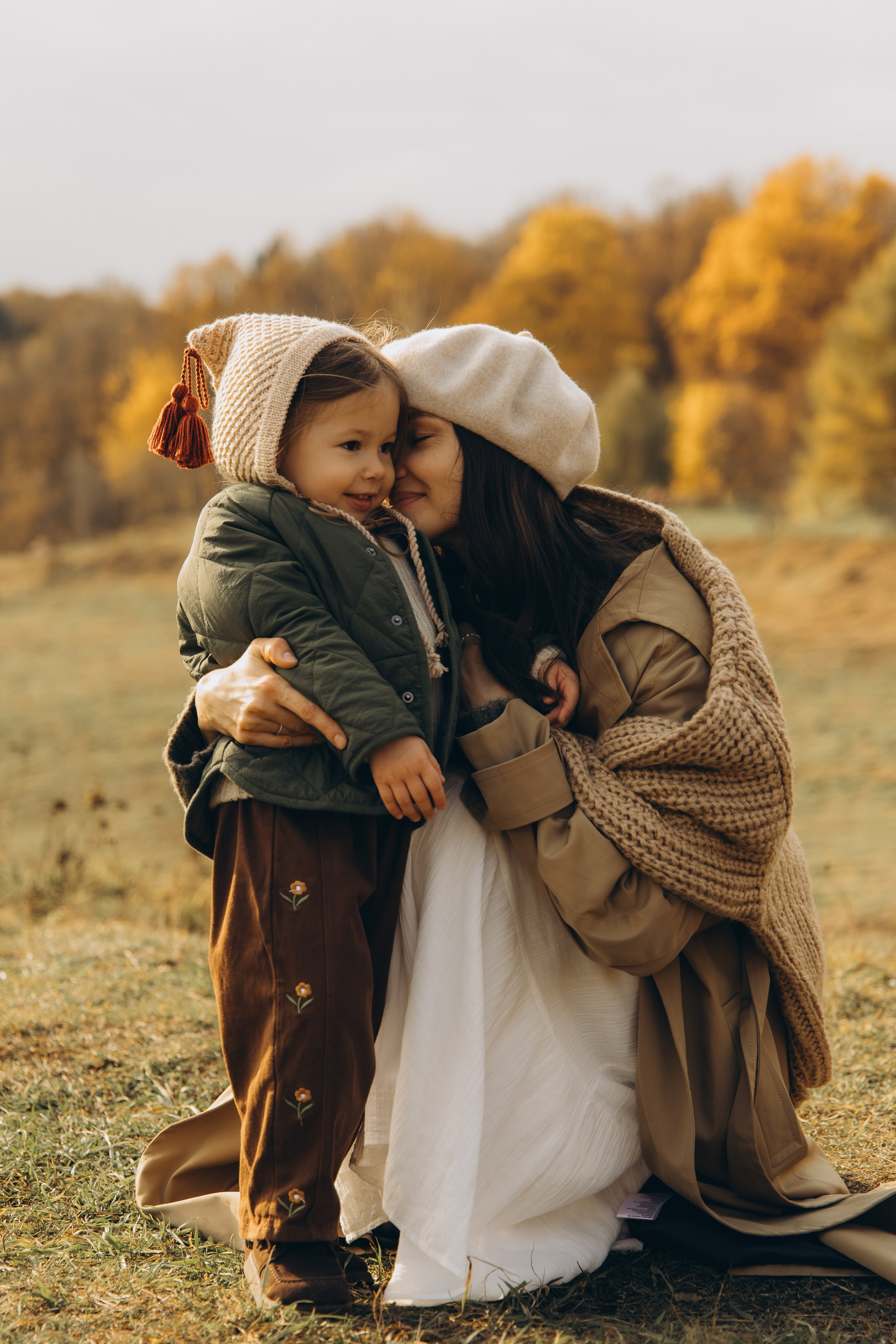 Теплая осенняя история. Семейный фотограф в Москве Лоншакова Кристина