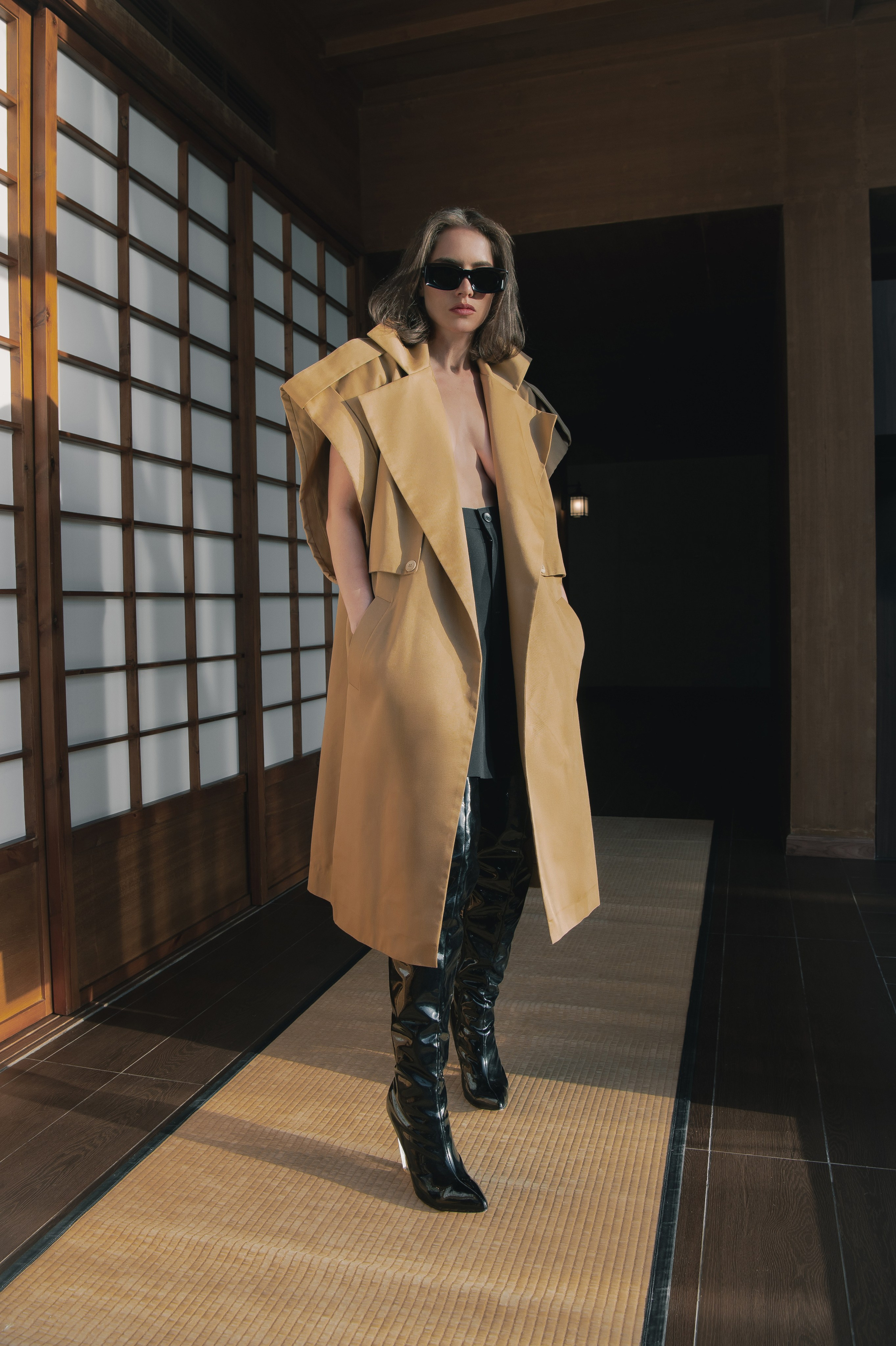 Campaign for Maison Pluie. Elizaveta Filchenko. Fashion-photographer and director