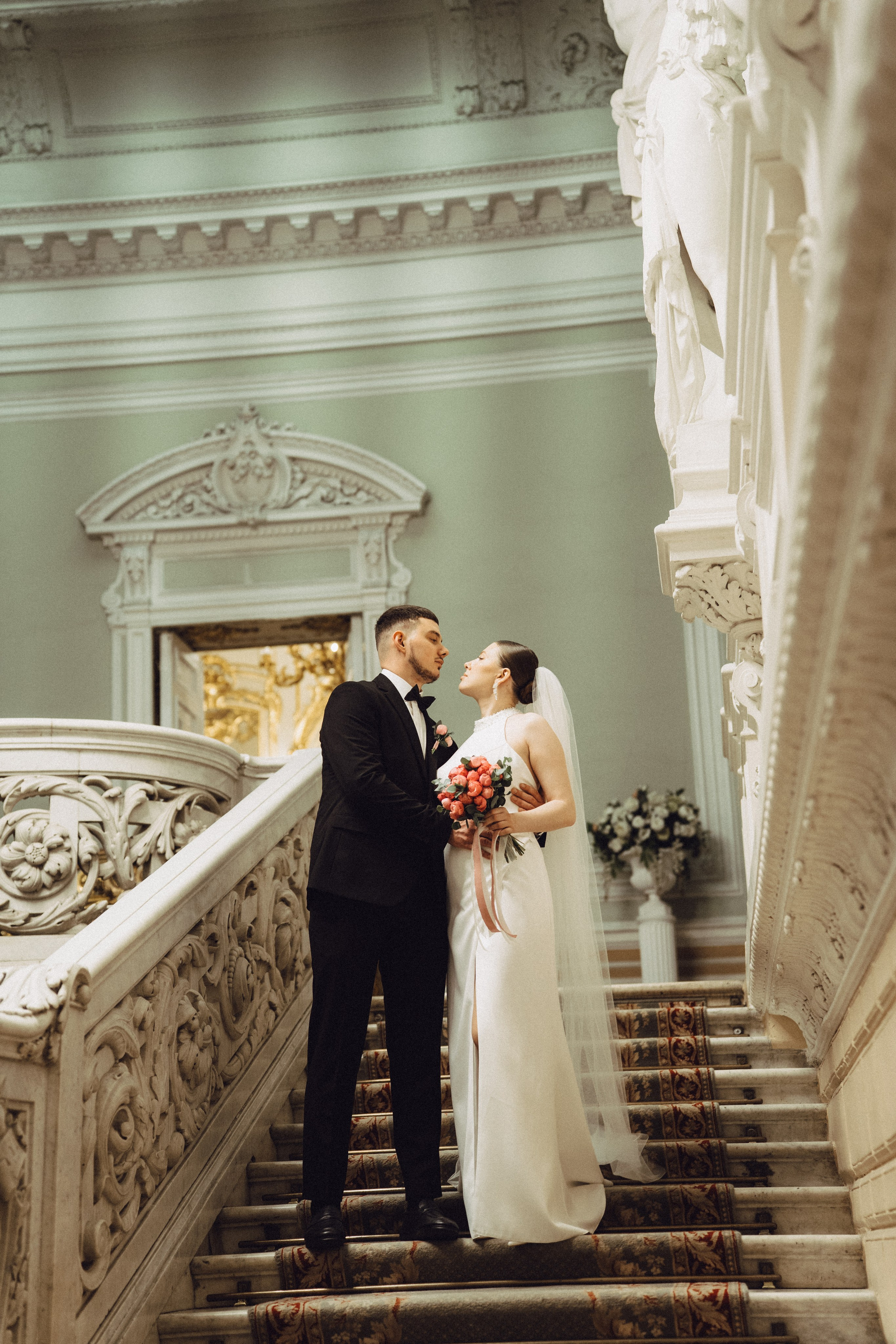 СВАДЕБНАЯ СЬЕМКА В ПЕВОМ ДВОРЦЕ БРАКОСОЧЕТАНИЯ. Профессиональный фотограф, Санкт-Петербург — Виктория Богомолова