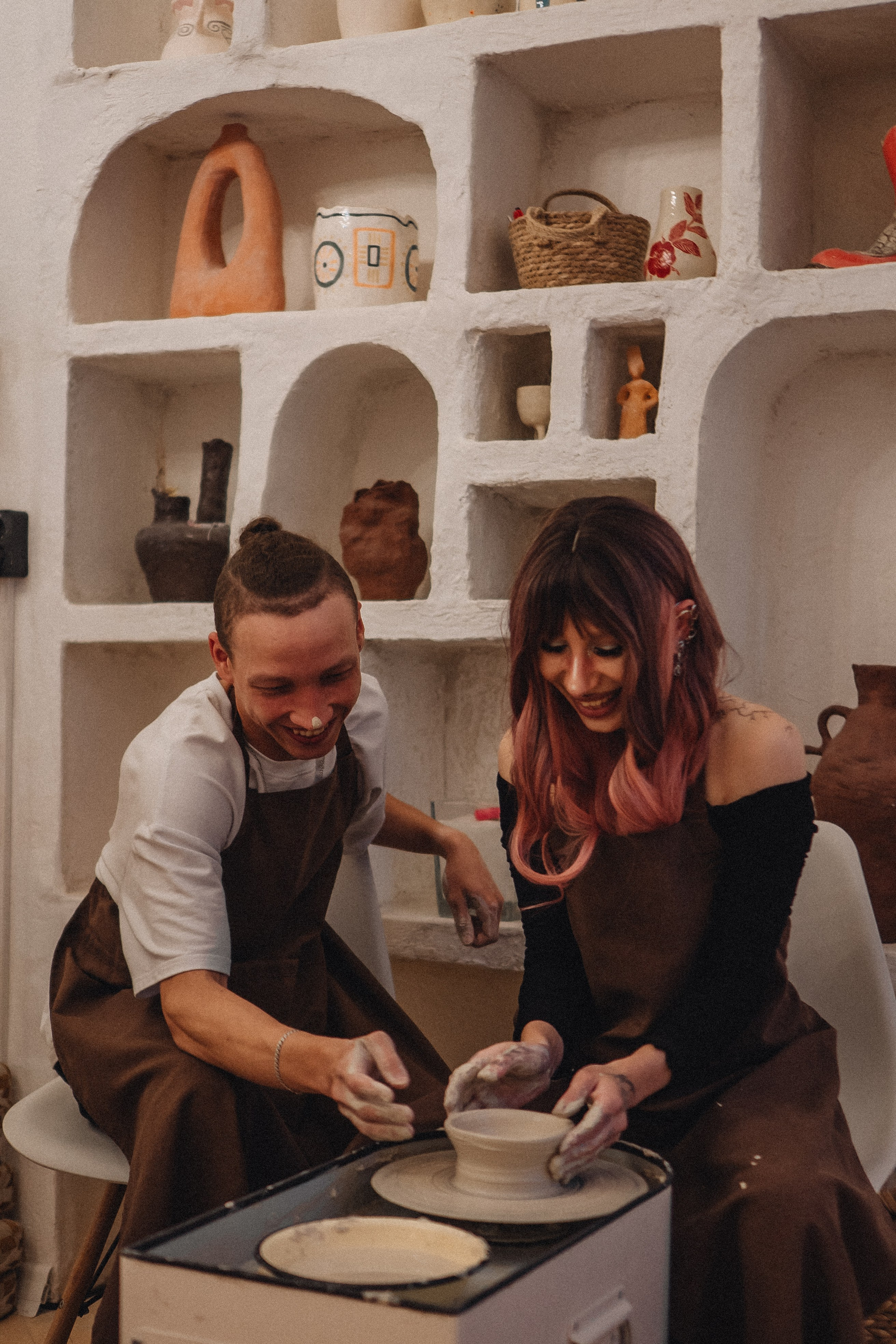 СВИДАНИЕ В ГОНЧАРНОЙ МАСТЕРСКОЙ. Профессиональный фотограф, Санкт-Петербург — Виктория Богомолова