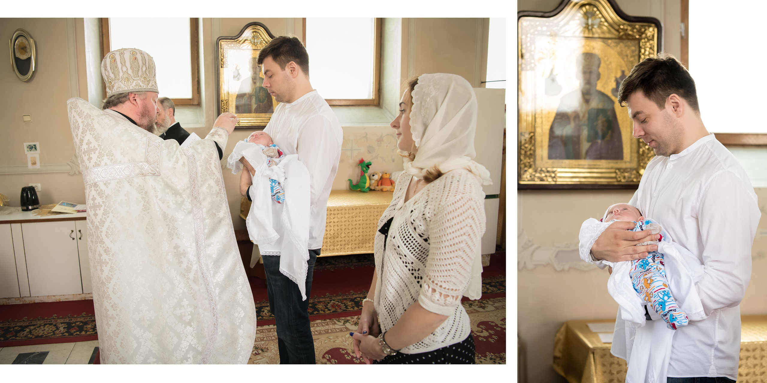 Крещение Анны. Детский и семейный фотограф в Москве Вера Орлова