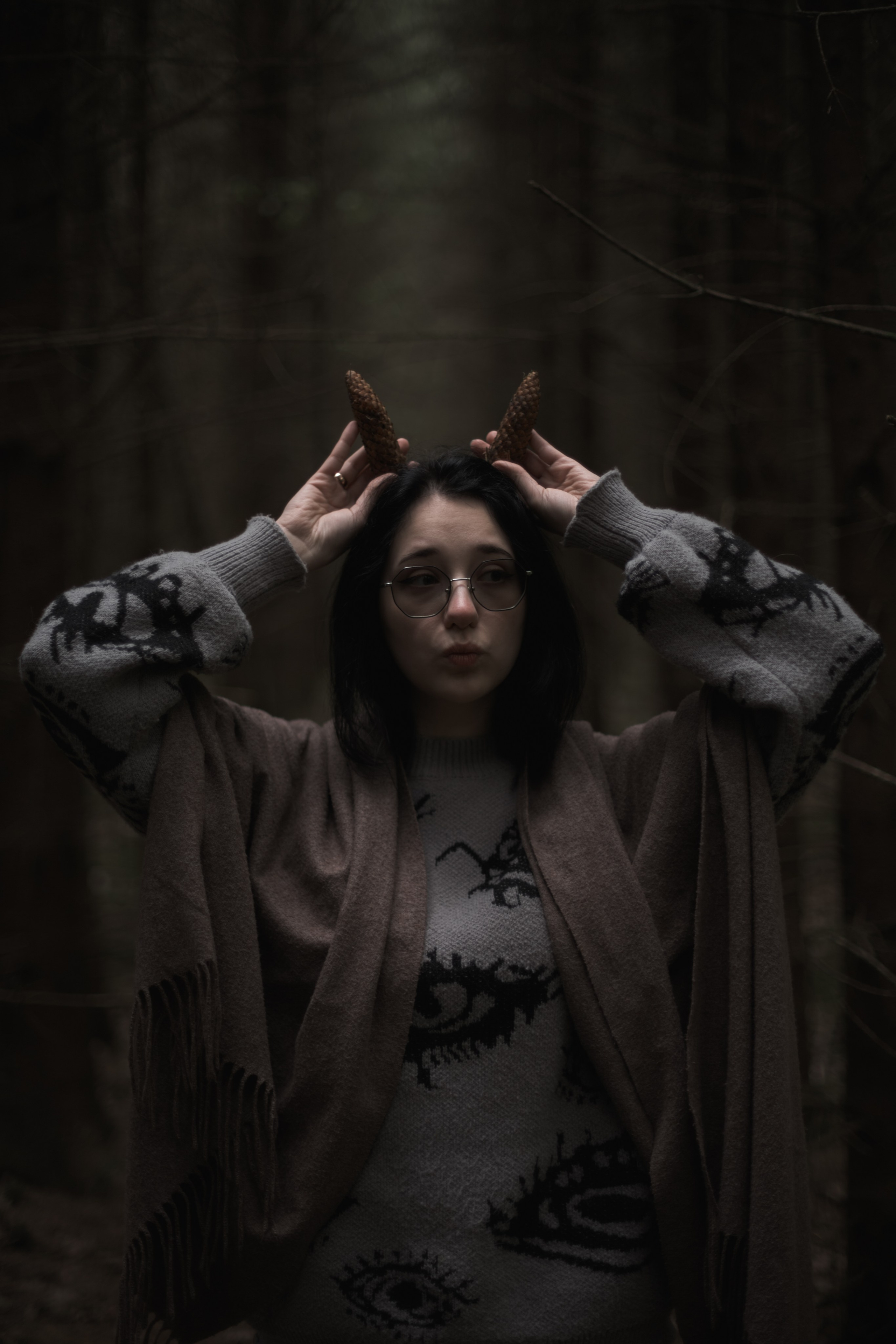 Полина Л — (Лесной массив). — Digital Noise —