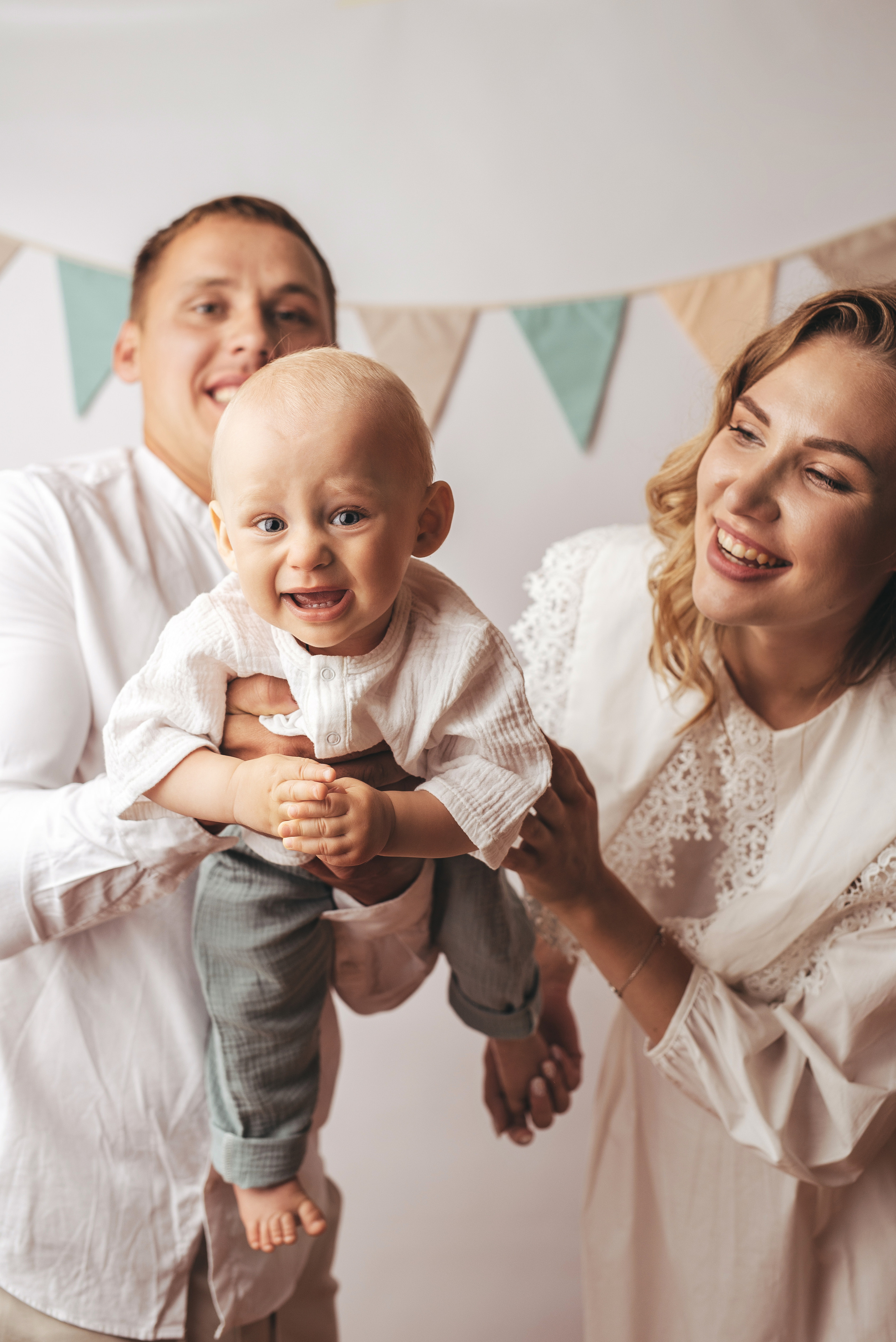Лука 1 год. Фотограф новорождённых и семейный фотограф в Иваново Любовь Капранова