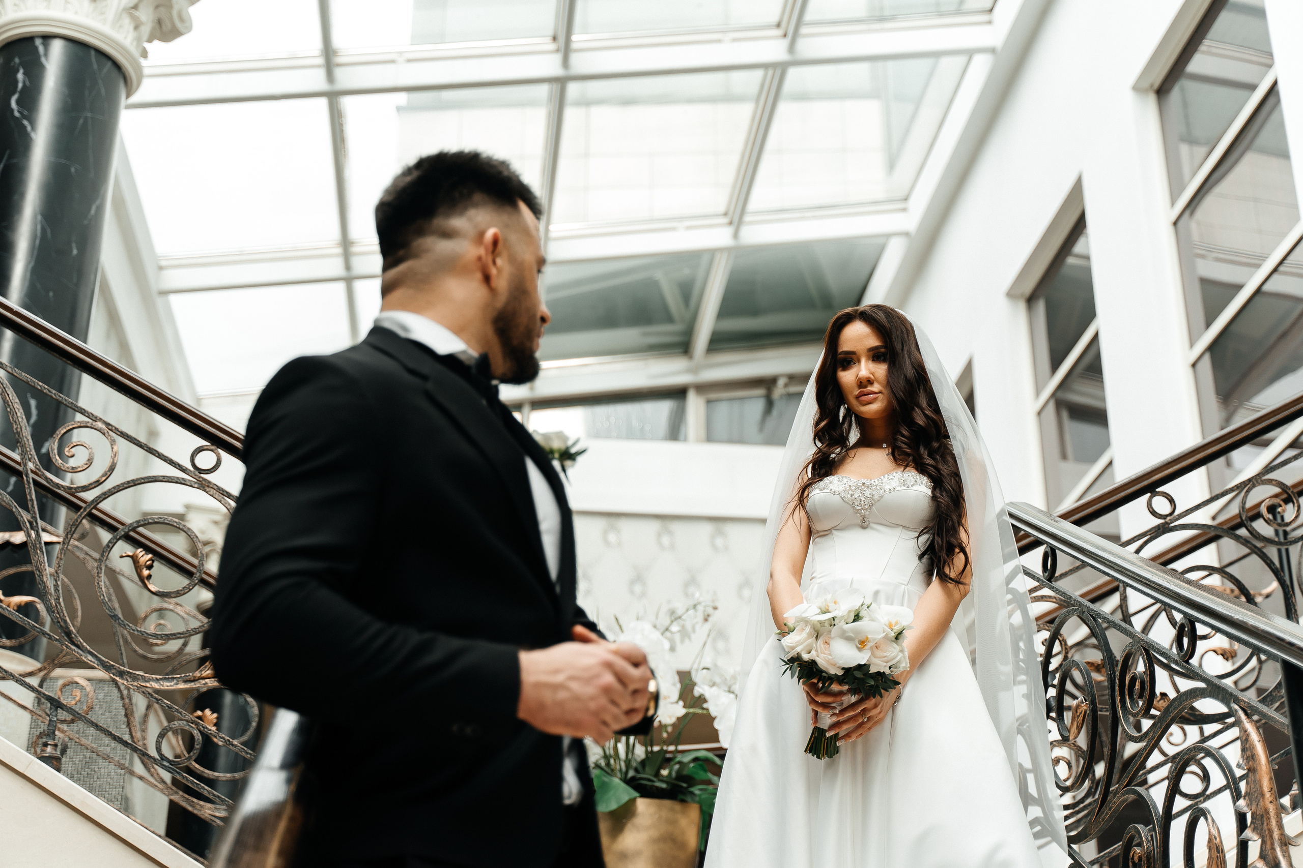 Саша и Динара. Павел Мерк. Стильная свадебная фотография