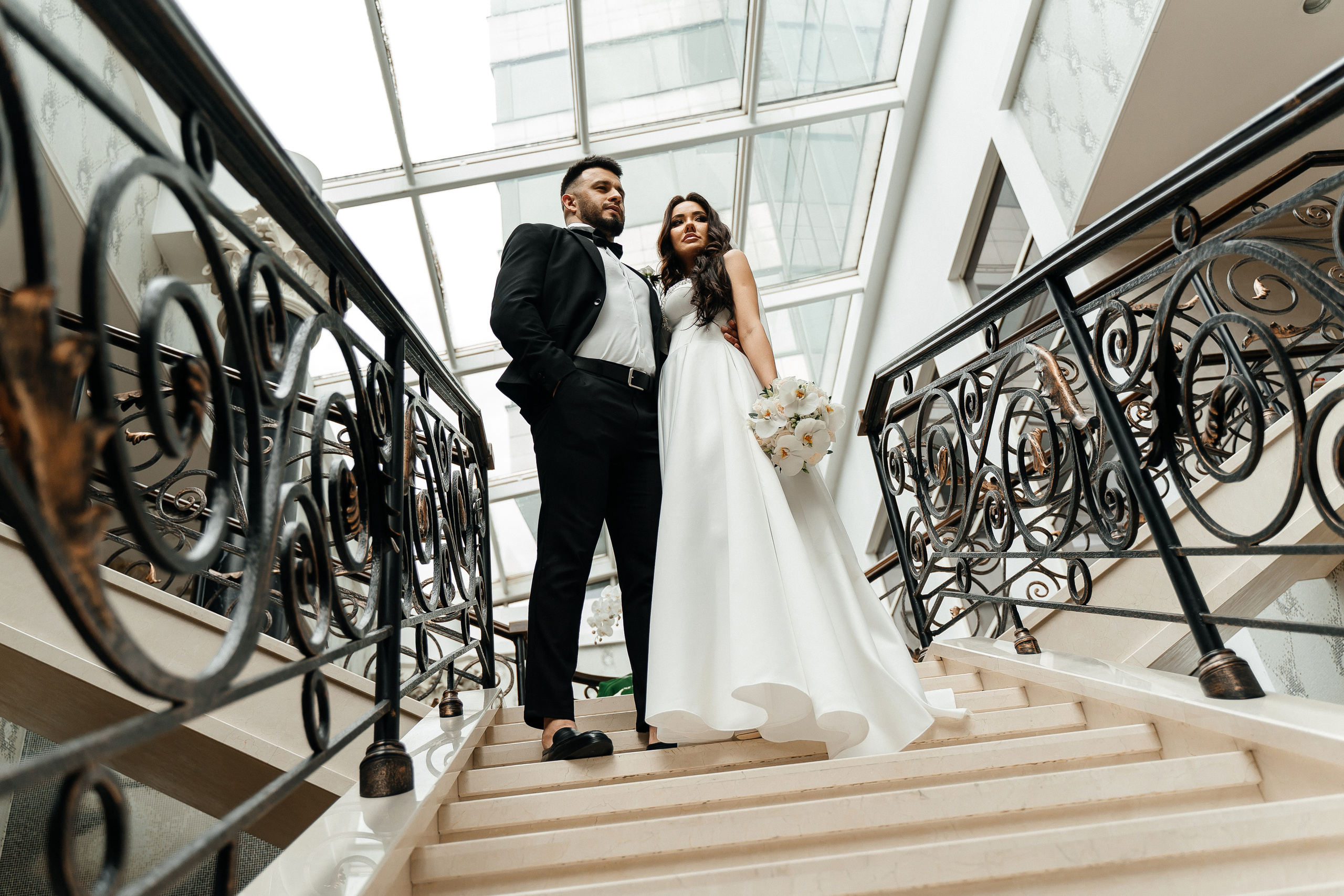 Саша и Динара. Павел Мерк. Стильная свадебная фотография