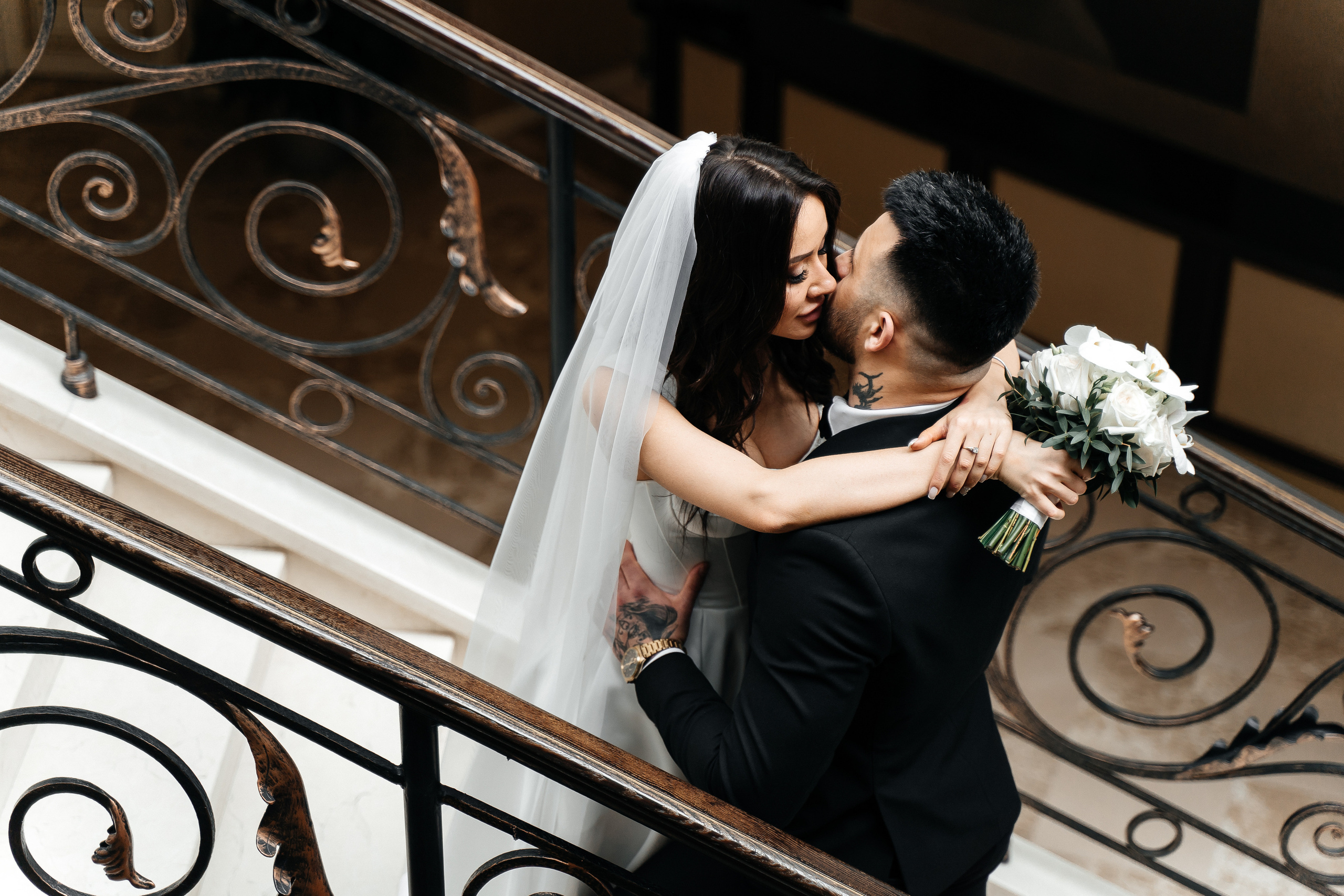 Саша и Динара. Павел Мерк. Стильная свадебная фотография