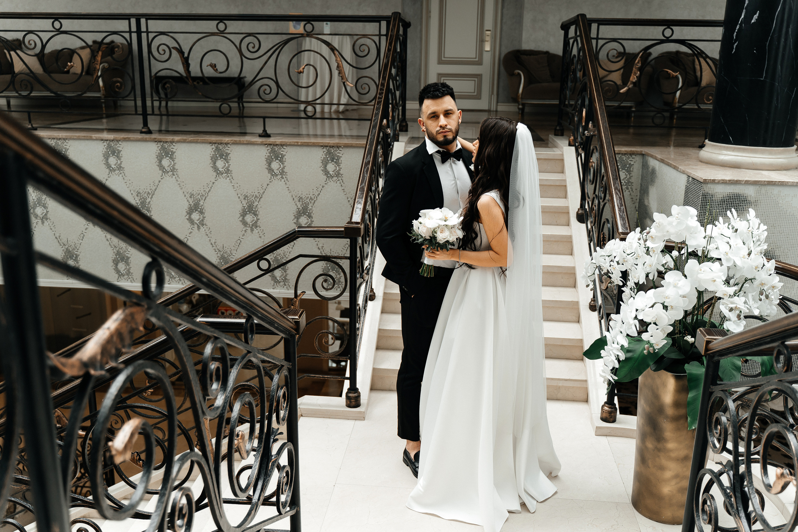 Саша и Динара. Павел Мерк. Стильная свадебная фотография