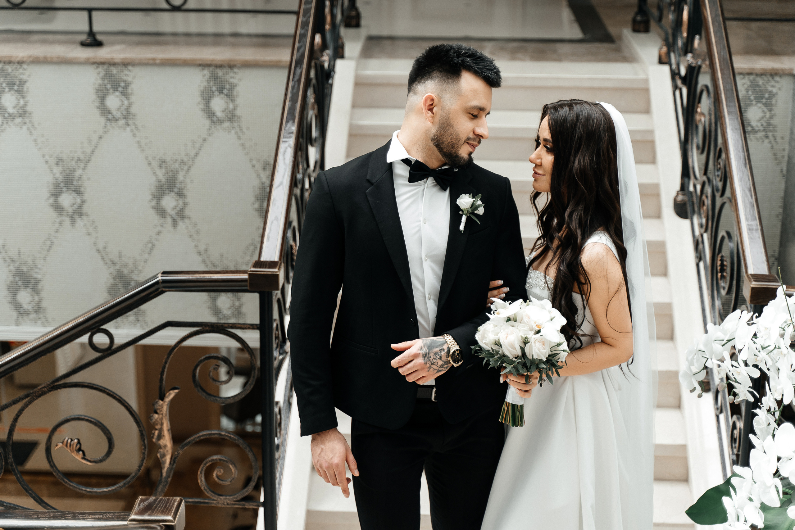 Саша и Динара. Павел Мерк. Стильная свадебная фотография