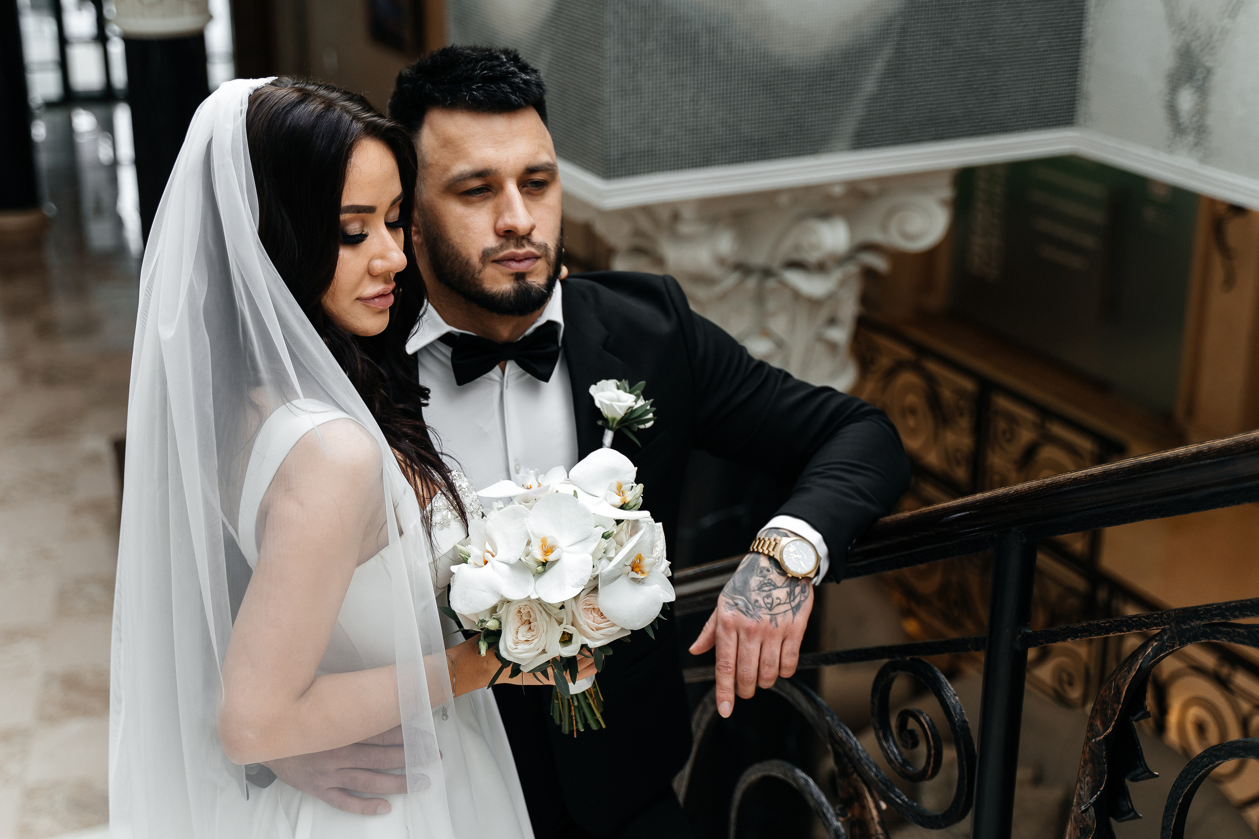 Саша и Динара. Павел Мерк. Стильная свадебная фотография