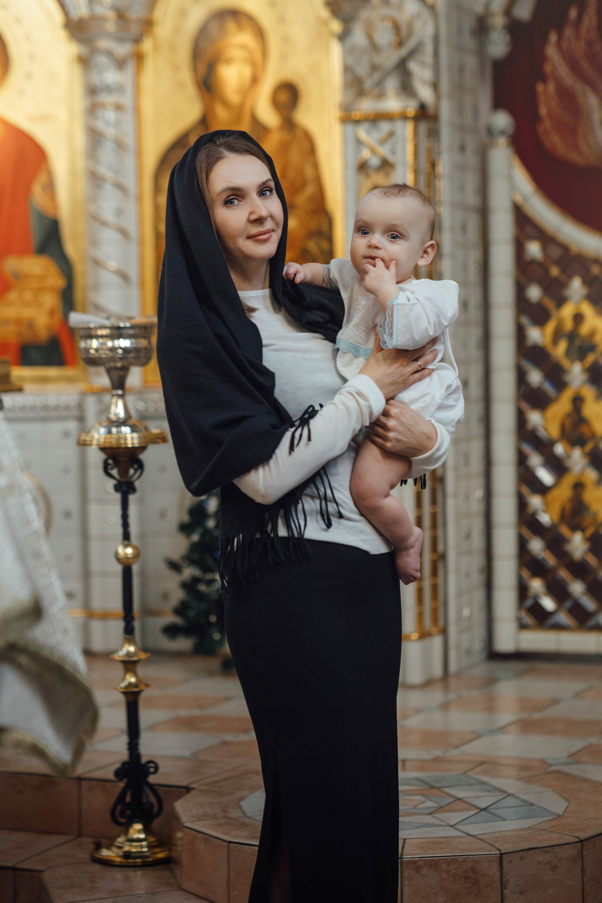 Крещение Александра, храм Иова Многострадального (Дом Милосердия), Минск, январь 2026