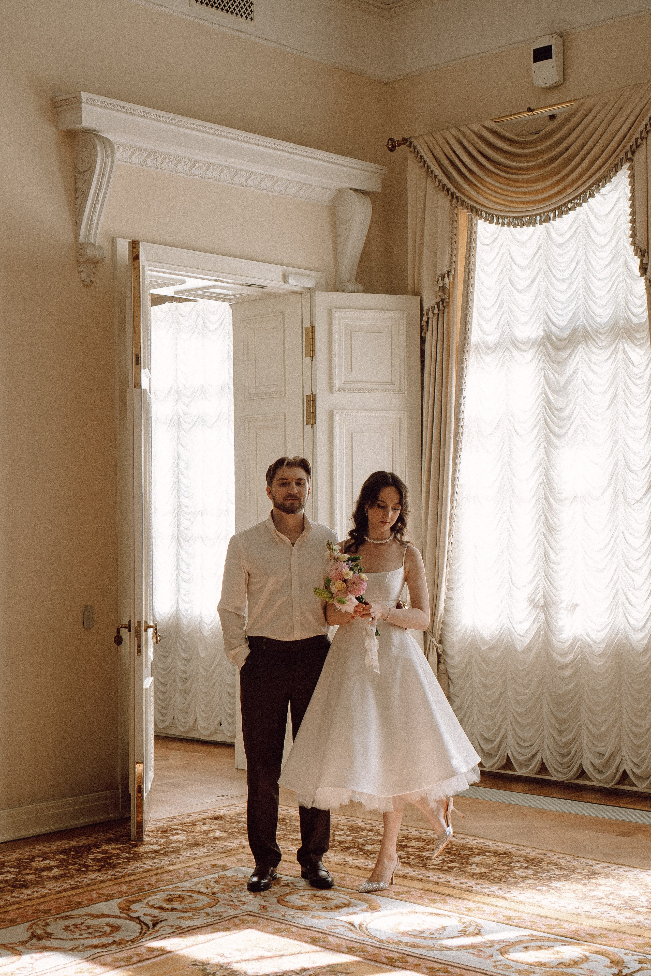 СВАДЕБНАЯ ФОТОСЕСИСИЯ В ГОРОДЕ ПУШКИН. Профессиональный фотограф, Санкт-Петербург — Виктория Богомолова